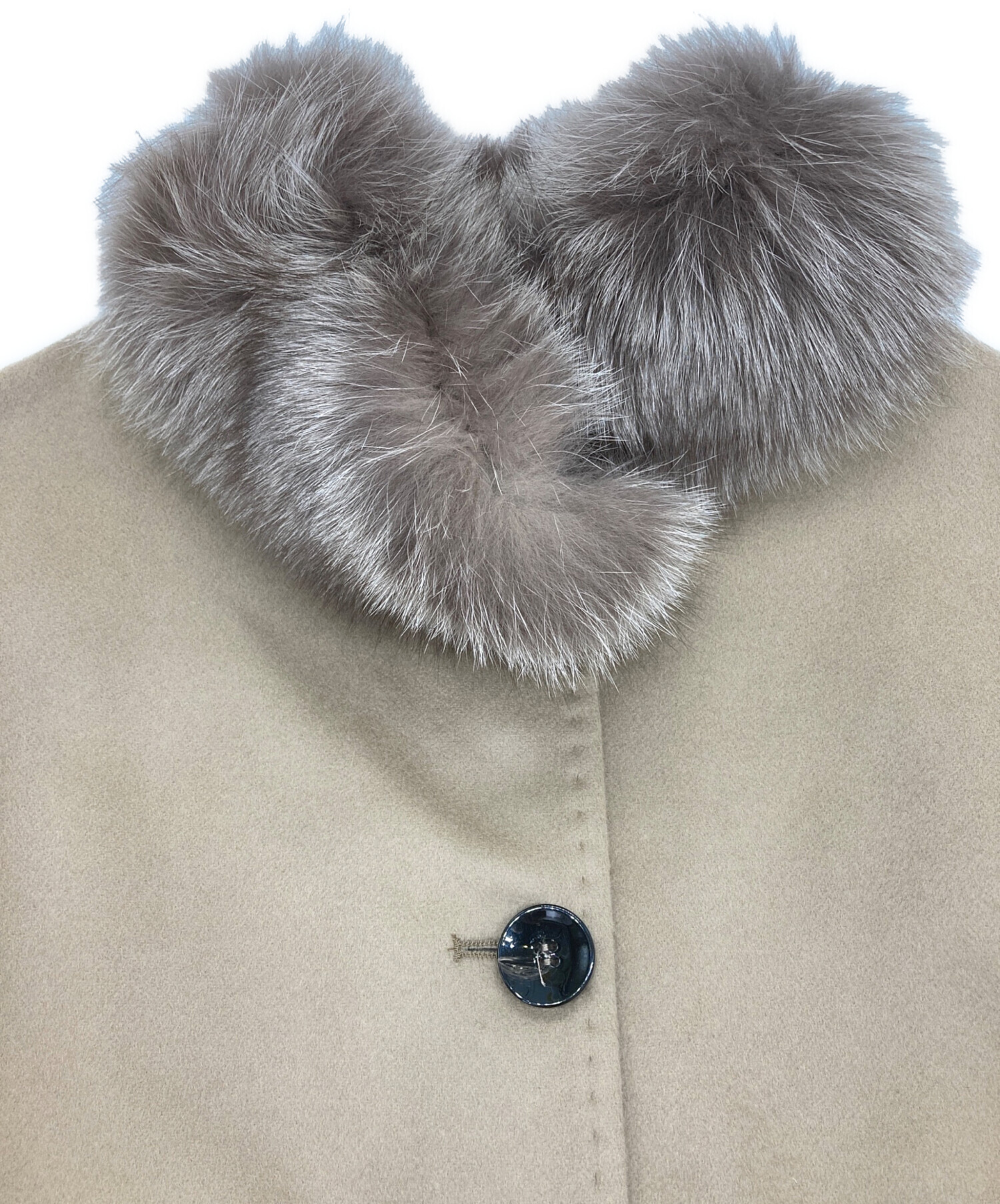 90s BARNEYS NEW YORK イタリア製　カシミヤ混　ハーフコート 中古・古着通販】BARNEYS NEWYORK (バーニーズ・ニューヨーク