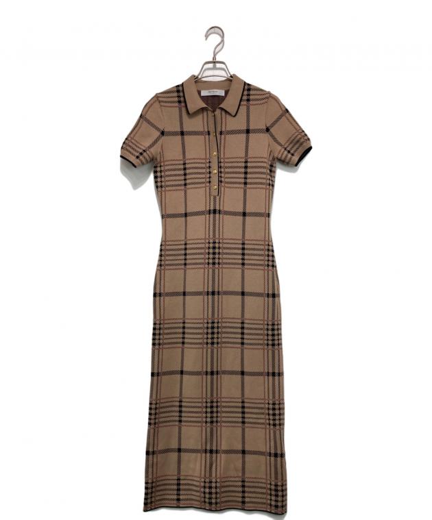 中古・古着通販】HER LIP TO (ハーリップトゥ) Gold-Buttoned Plaid