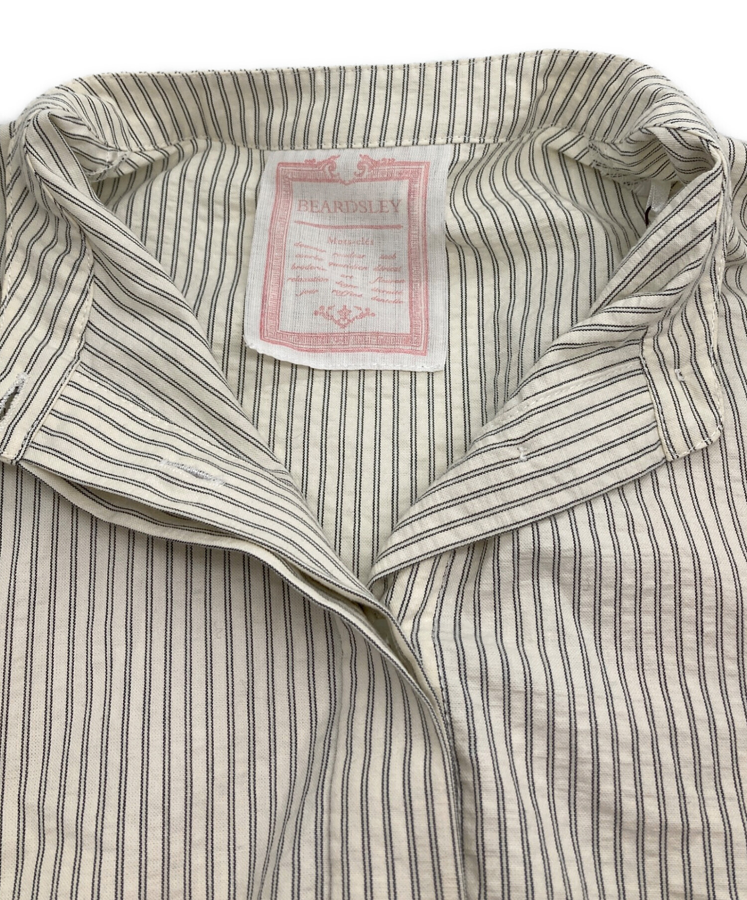 中古・古着通販】BEARDSLEY (ビアズリー) ストライプギャザー