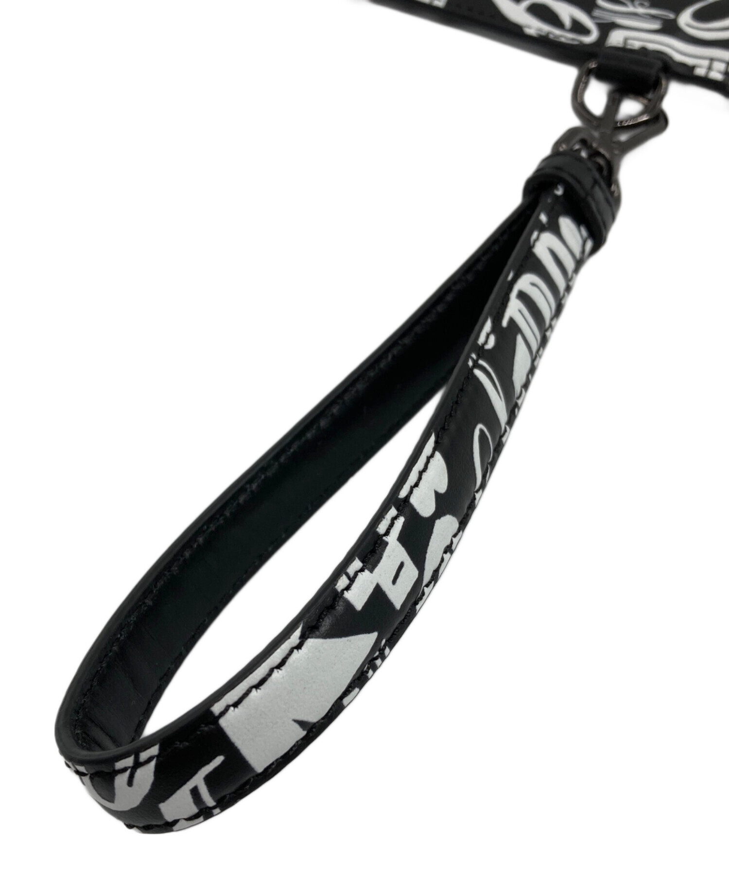セルジオロッシ　グリッターメッシュボックス　ショルダー　クラッチバッグ　2way 中古・古着通販】sergio rossi (セルジオロッシ) グラフィックプリント