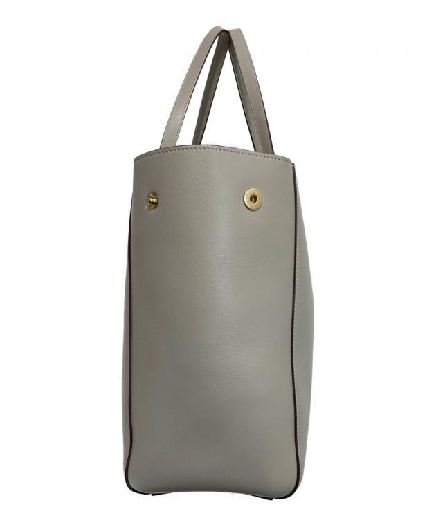 ☆美品☆ANYA HINDMARCH☆ スマイリーウィンク。ライトグレー。 中古・古着通販】ANYA HINDMARCH (アニヤ・ハインドマーチ) エブリー