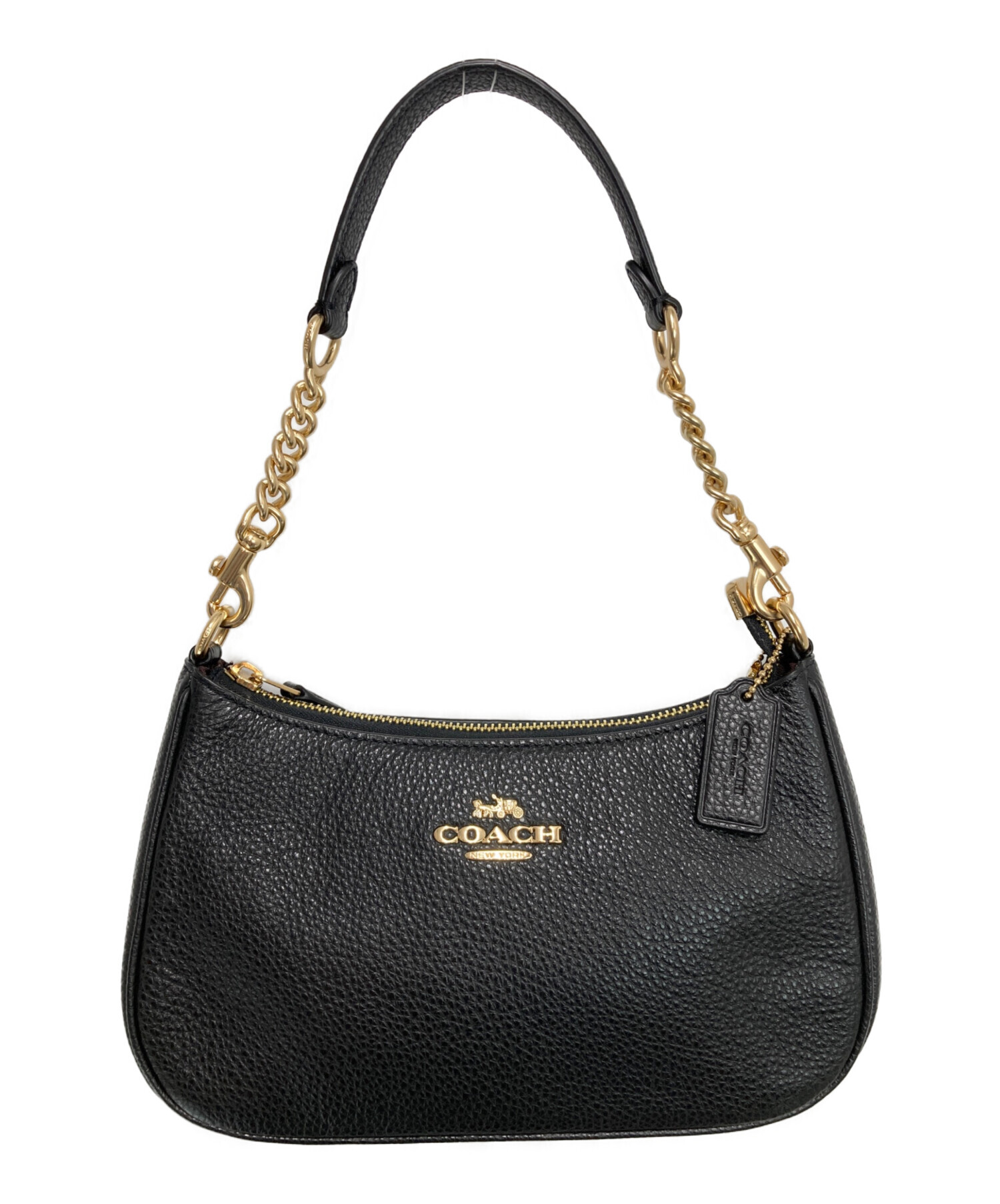 中古・古着通販】COACH (コーチ) テリ 2WAYショルダーバッグ ブラック