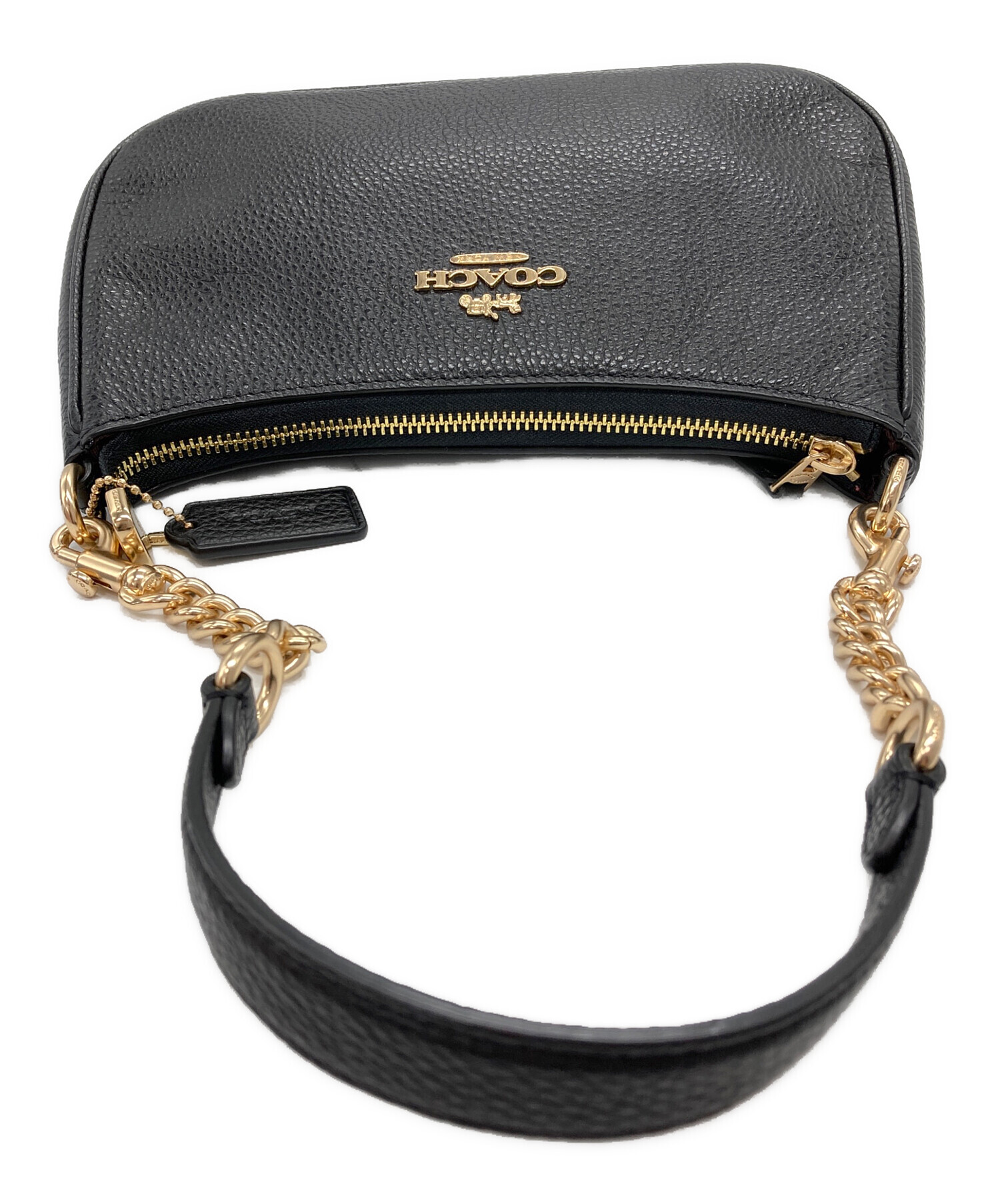 中古・古着通販】COACH (コーチ) テリ 2WAYショルダーバッグ ブラック