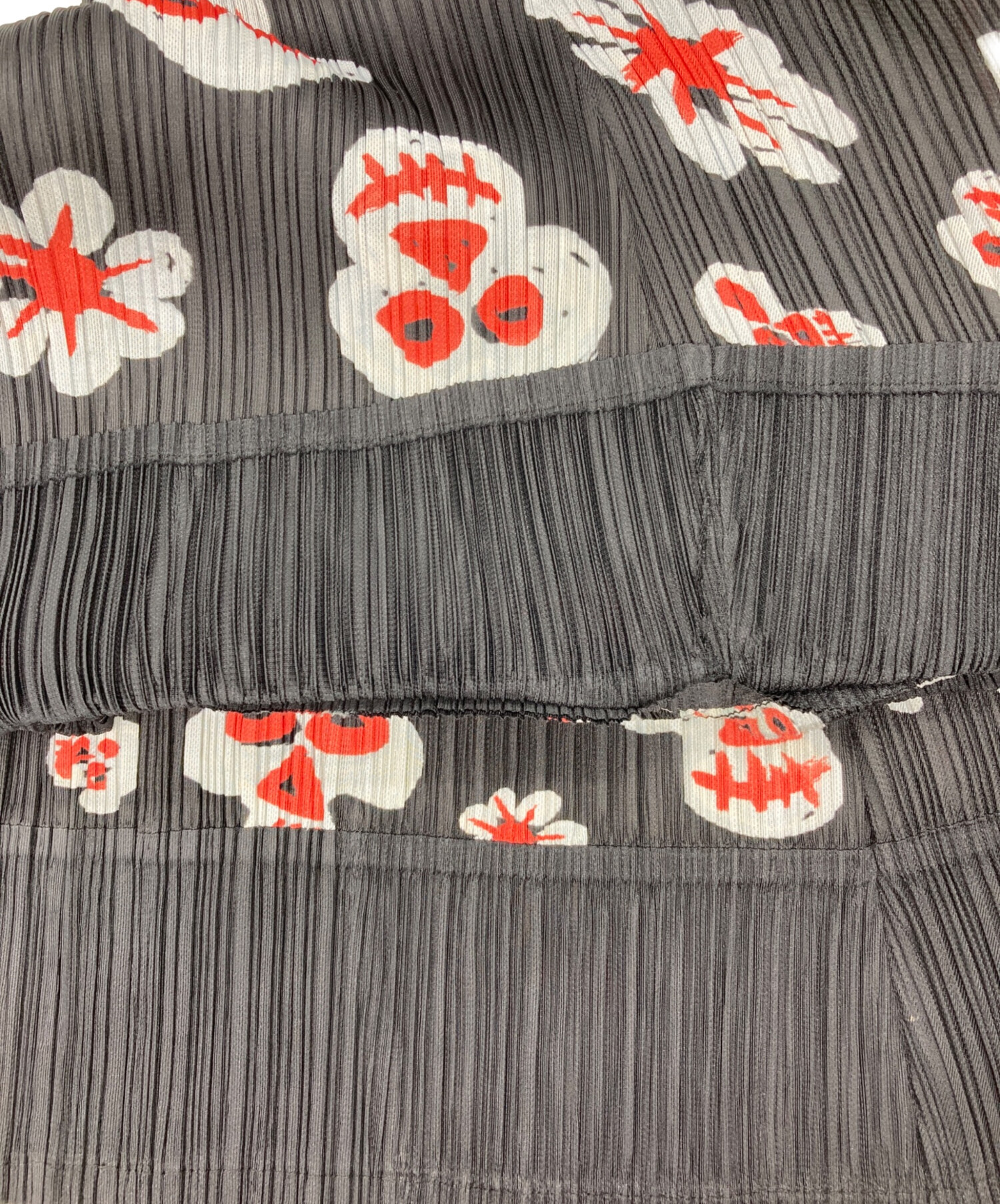 中古・古着通販】PLEATS PLEASE (プリーツプリーズ) スカルフラワー