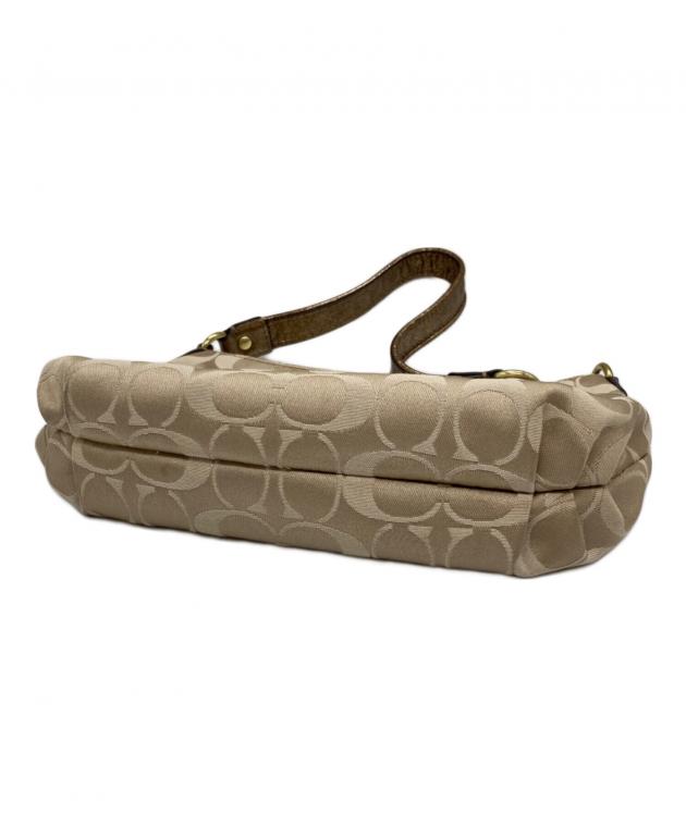 中古・古着通販】COACH (コーチ) POPPY シグネチャーハンドバッグ