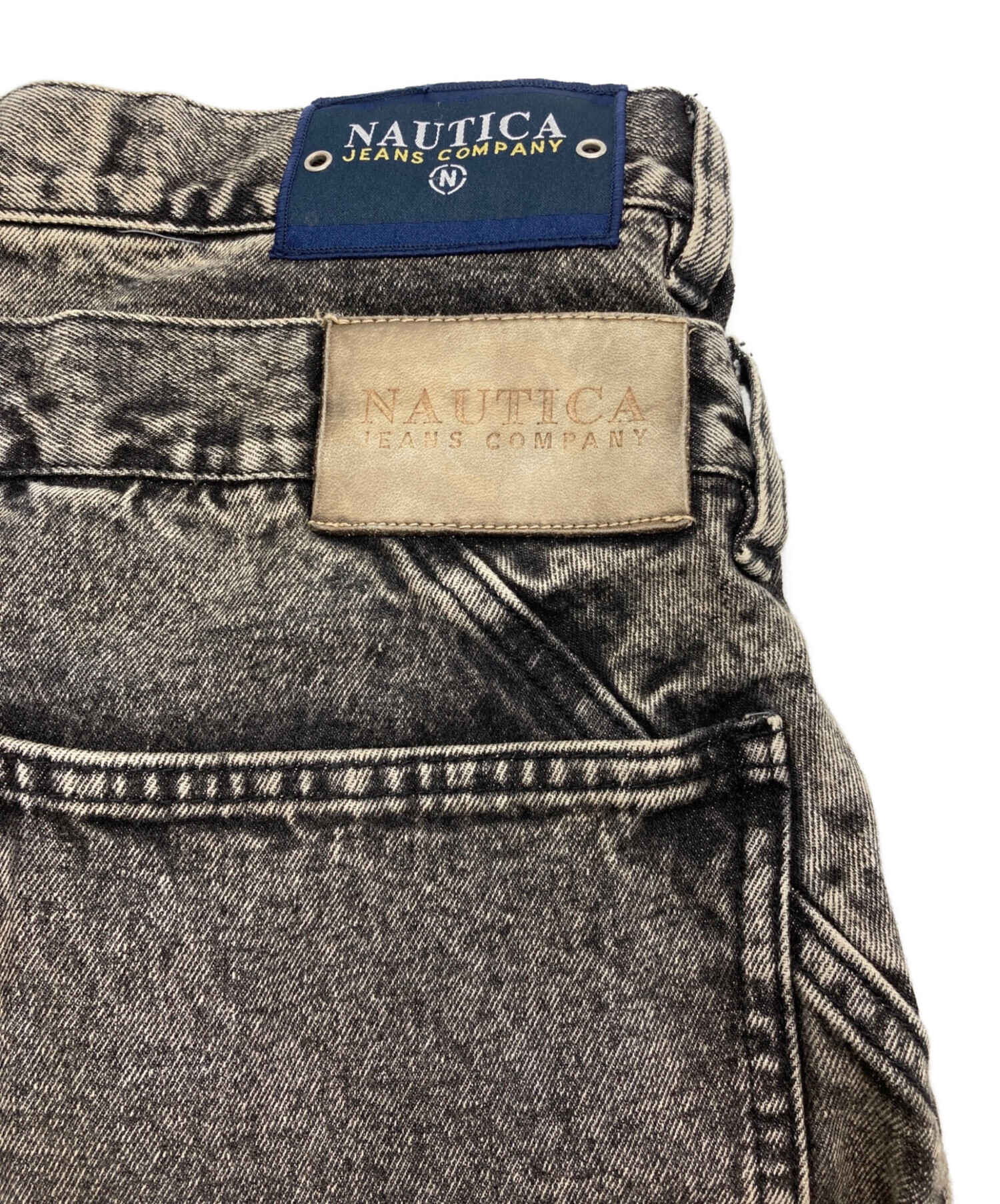 中古・古着通販】NAUTICA (ノーティカ) Double Waist Distressed Baggy