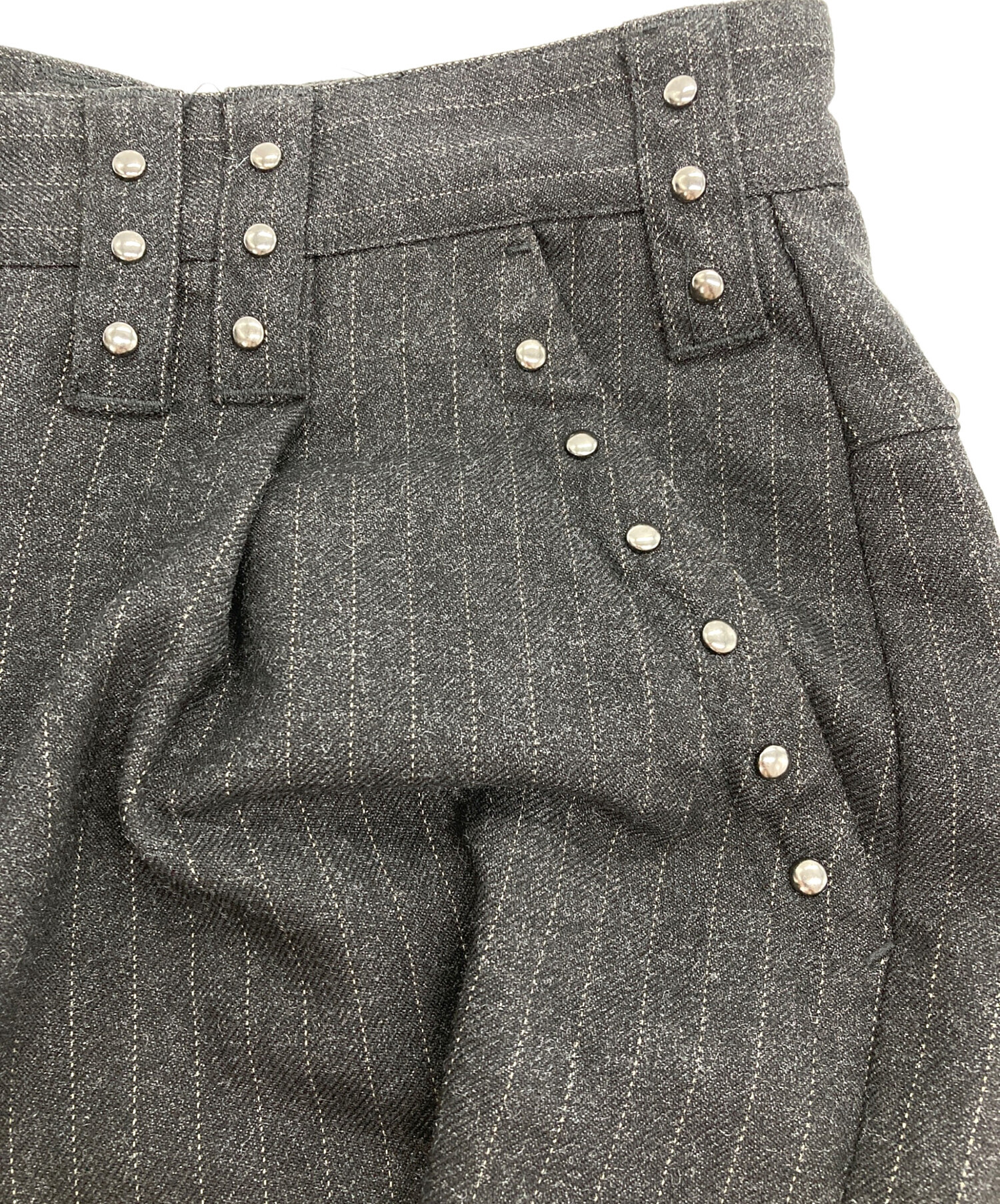 中古・古着通販】ANDER HUNK (アンダーハンク) スタッズデザインバギー