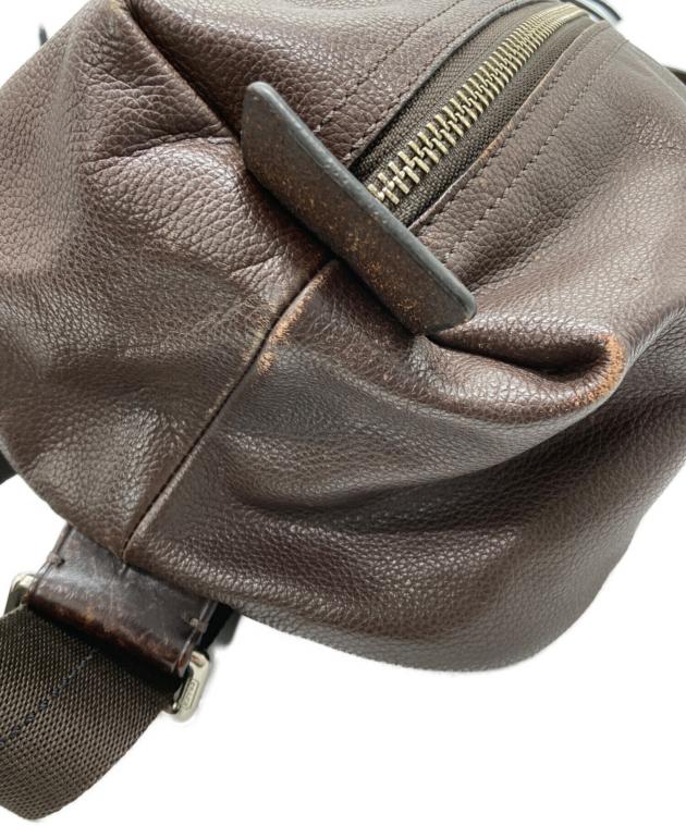 中古・古着通販】COACH (コーチ) トンプソン スリングバッグ ブラウン