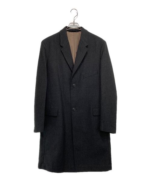 LEMAIRE ルメール　19AW ウール チェスターコート ブラック 46 中古・古着通販】LEMAIRE (ルメール) ウールチェスターコート グレー