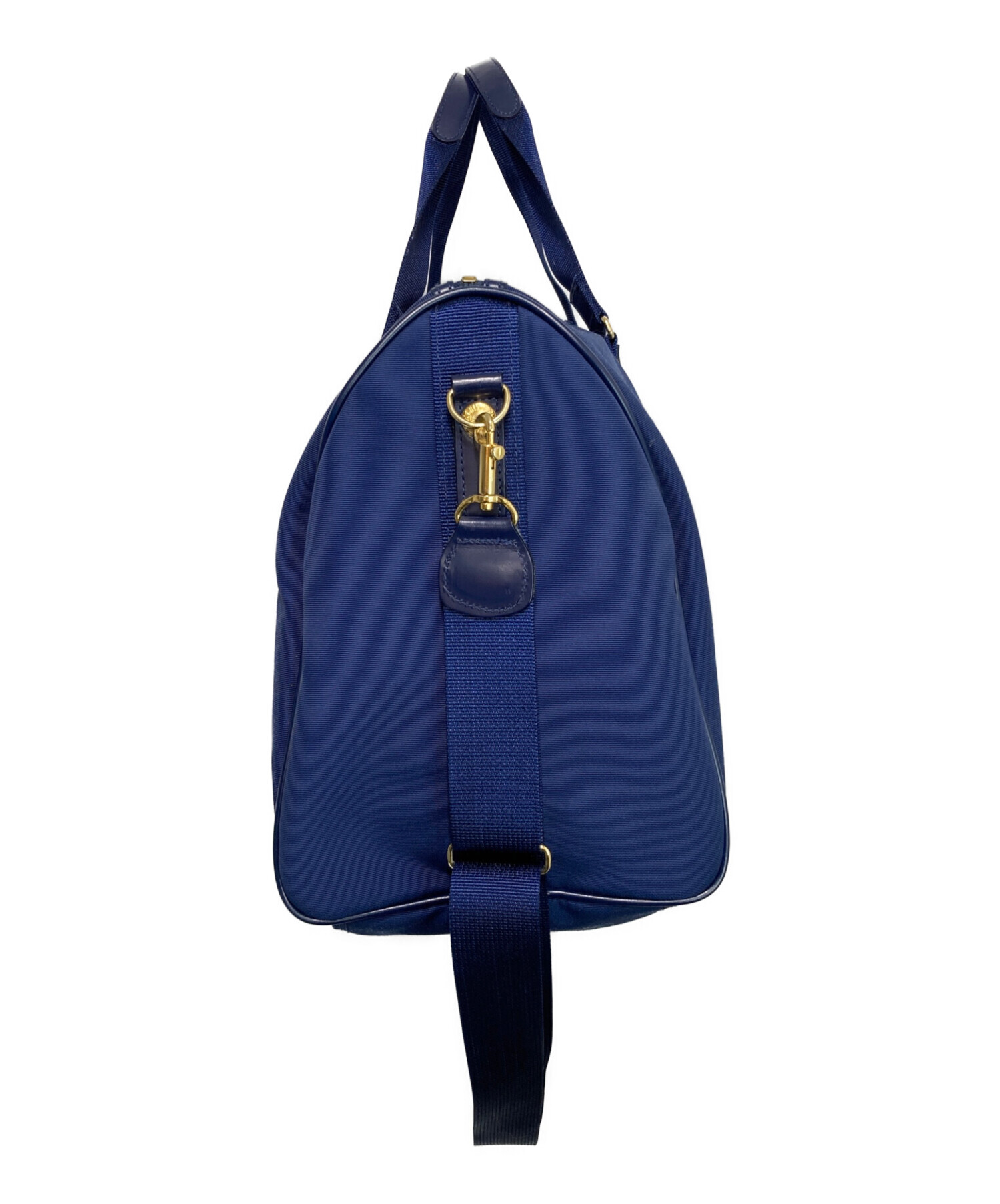 中古・古着通販】MOSCHINO (モスキーノ) 2WAYボストンバッグ ネイビー