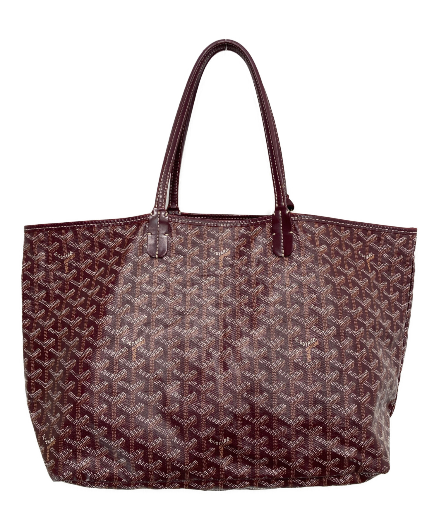 新品　GOYARD　ゴヤール　阪急うめだ店購入サンルイPM　ボルドー 中古・古着通販】GOYARD (ゴヤール) サンルイPM トートバッグ ボルドー