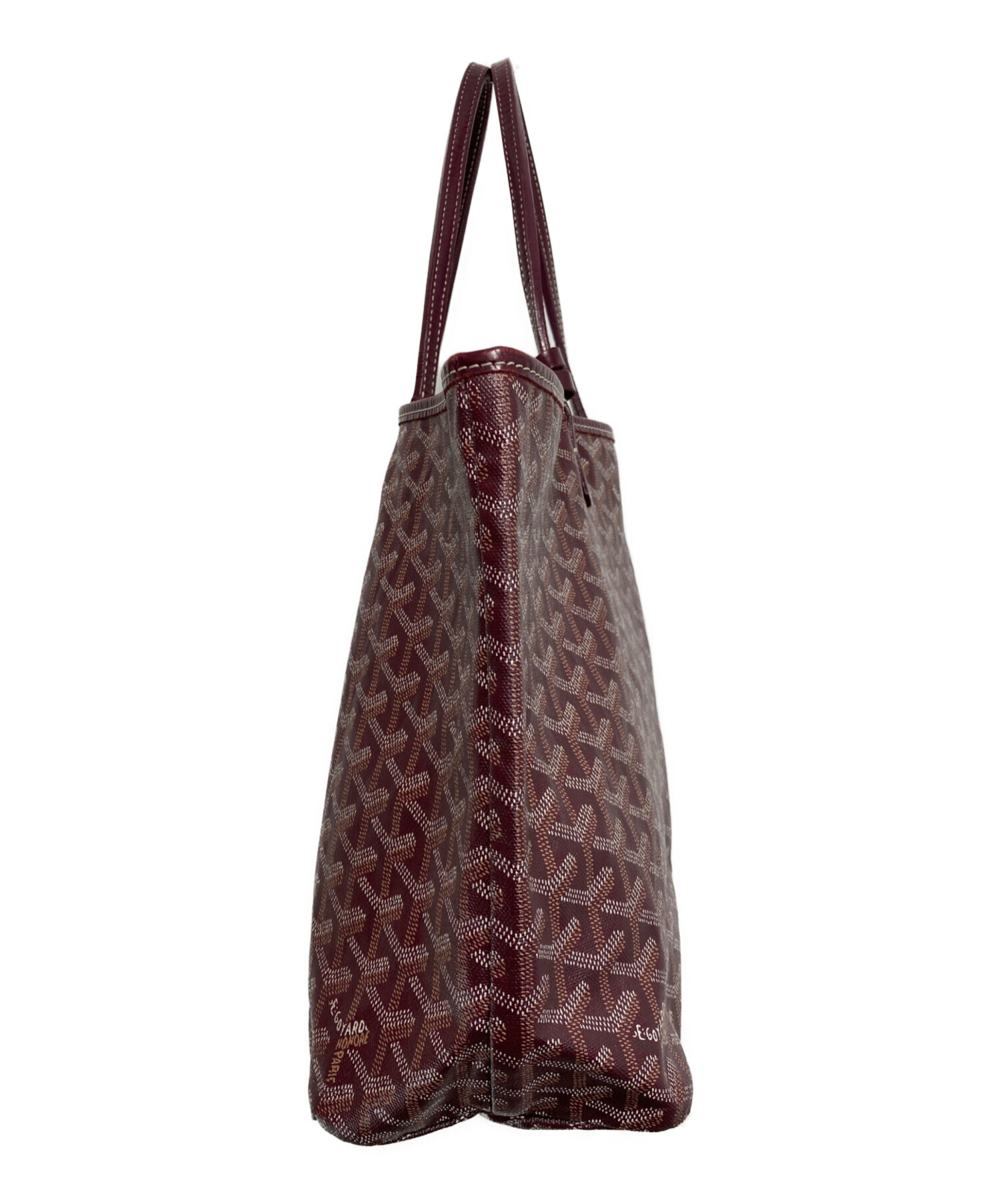 中古・古着通販】GOYARD (ゴヤール) サンルイPM トートバッグ ボルドー