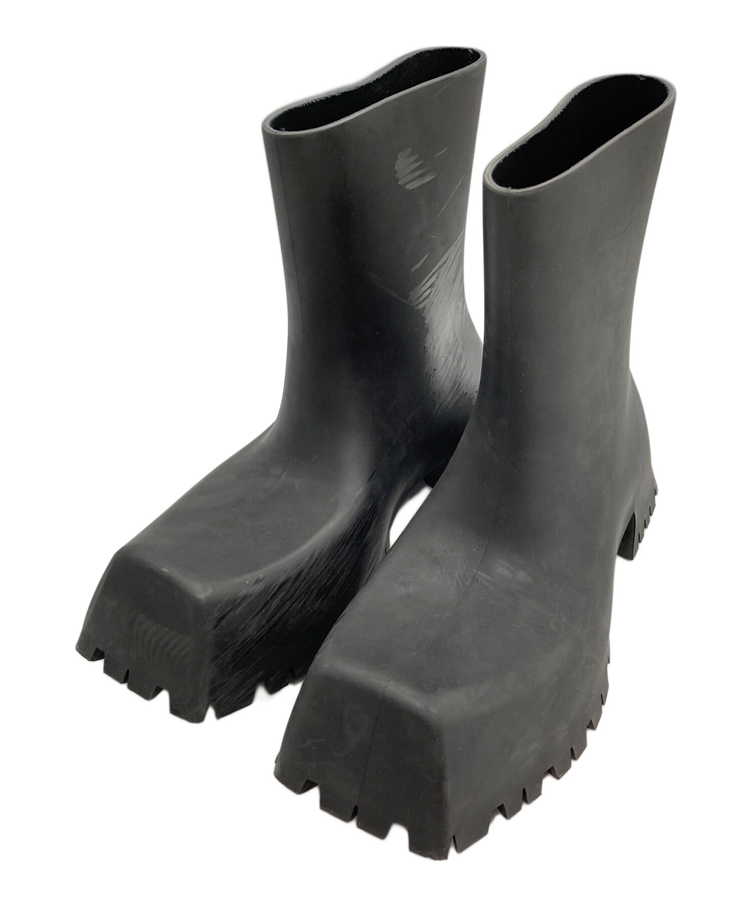 中古・古着通販】BALENCIAGA (バレンシアガ) Trooper rubber low boots