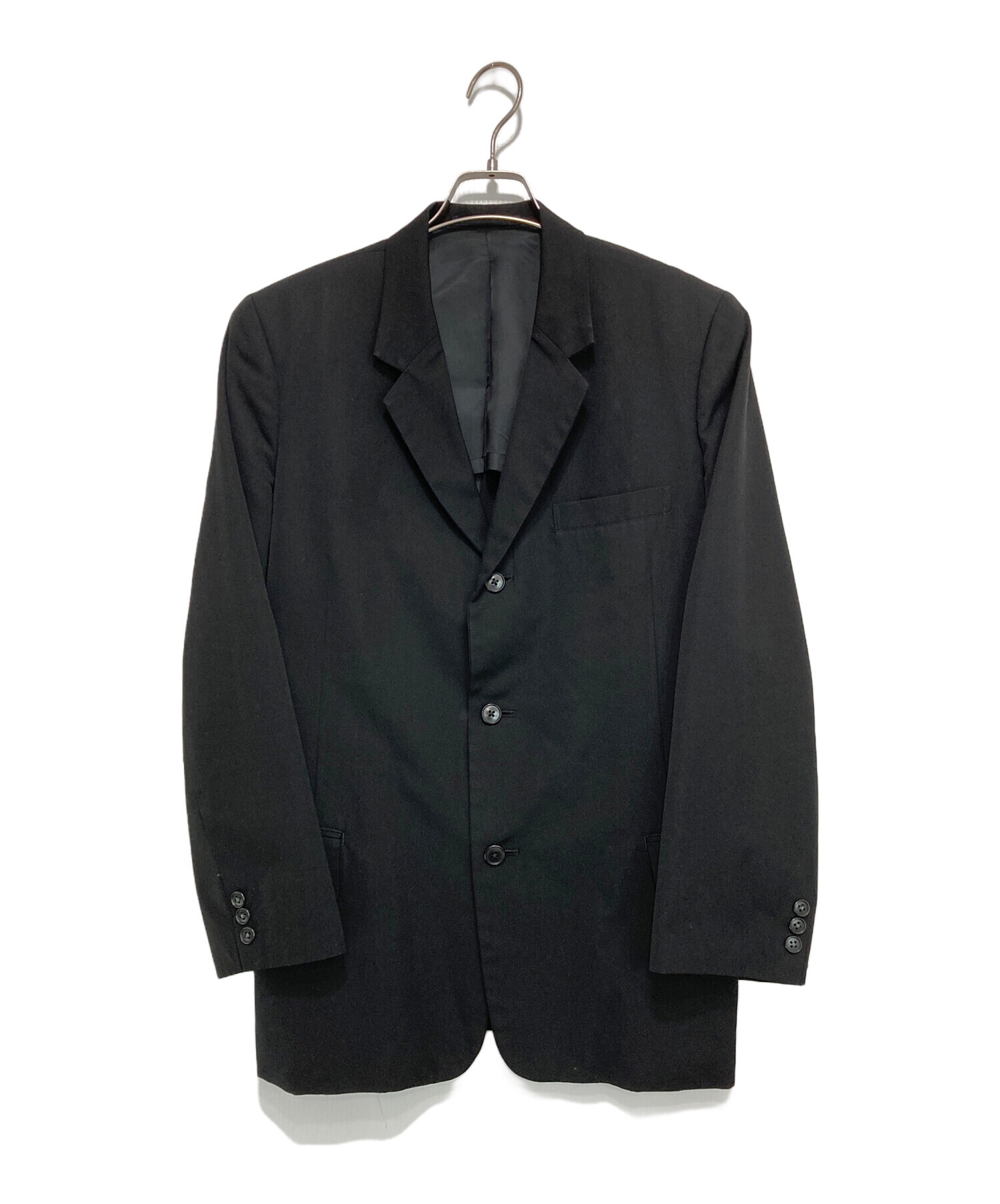 Y's for men テーラードジャケット　シワギャバ 中古・古着通販】Y's for men (ワイズフォーメン) ウールギャバ