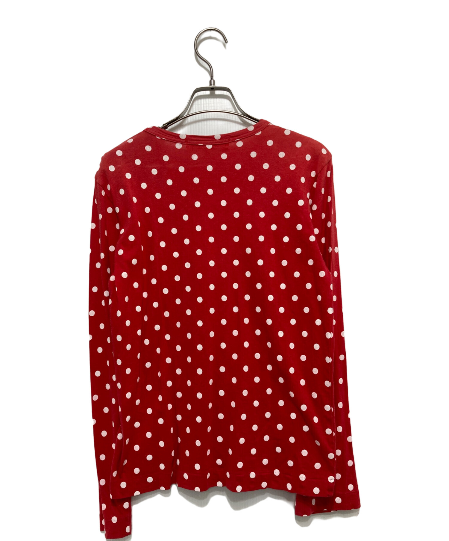 【着用一回ほぼ未使用】COMME des GARCONS ドット柄 Tシャツ M 中古・古着通販】PLAY COMME des GARCONS (プレイコムデギャルソン
