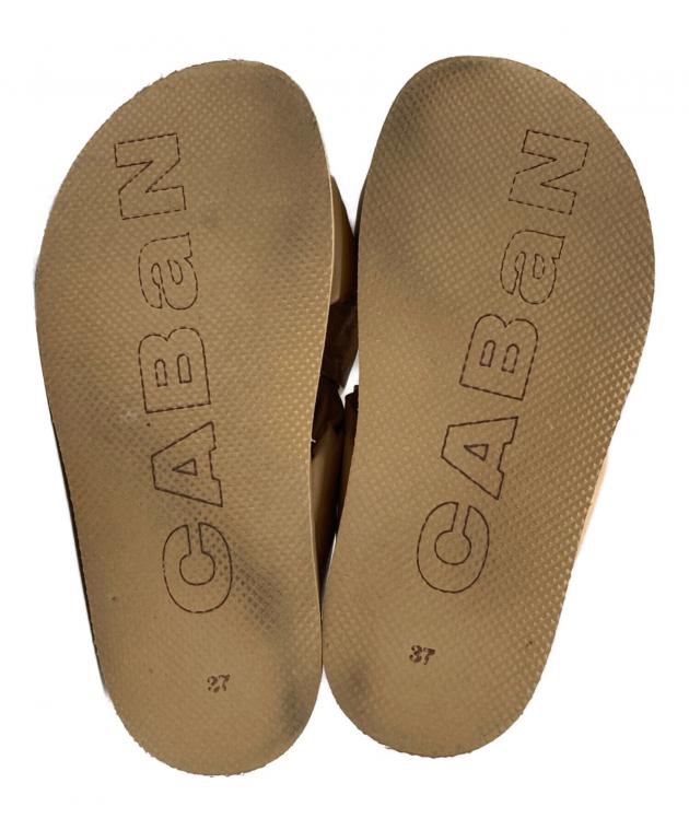 中古・古着通販】CABAN (キャバン) ノットサンダル ベージュ サイズ