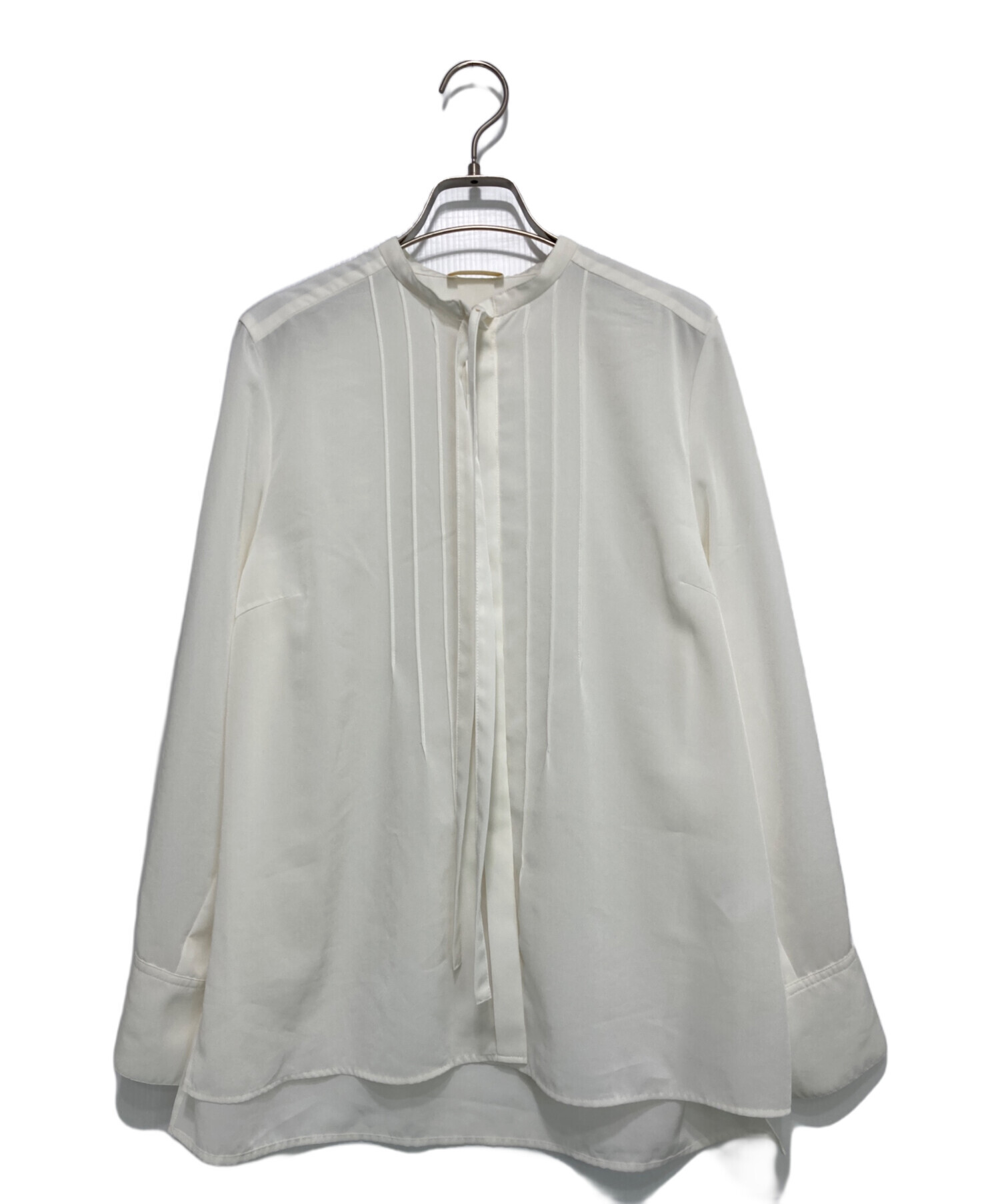 中古・古着通販】BALLSEY (ボールジィ) クリアデシン ボウタイブラウス