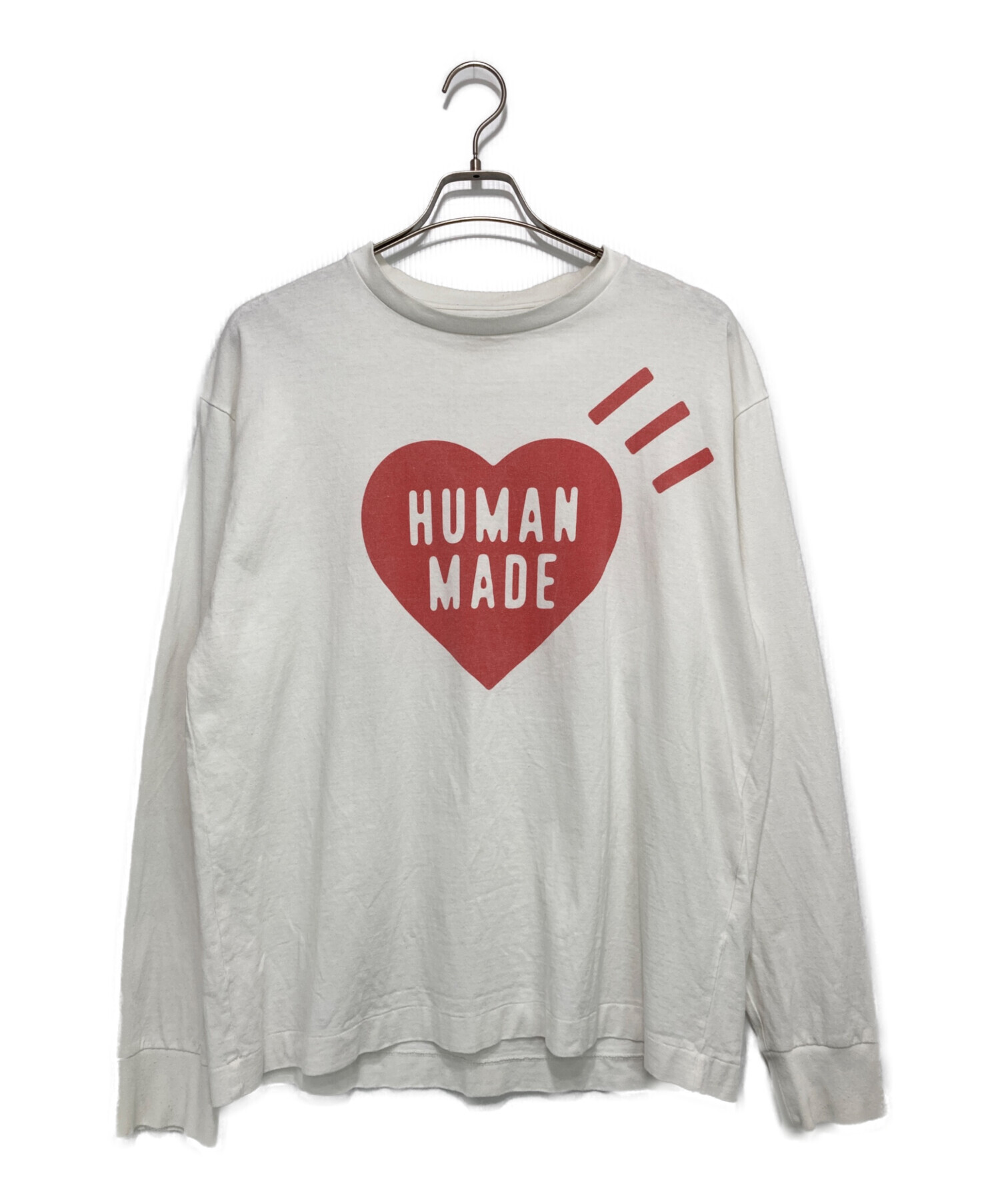 中古・古着通販】HUMAN MADE (ヒューマンメイド) ハートロゴ長袖