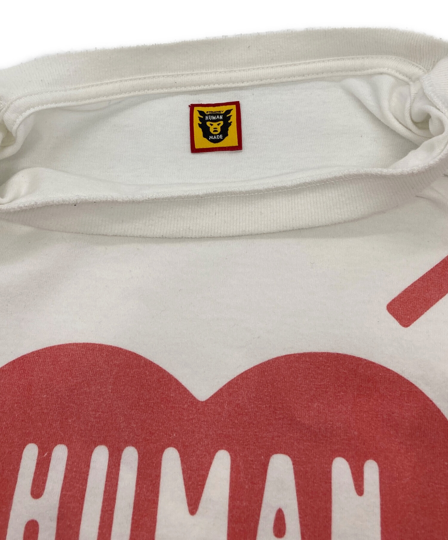 中古・古着通販】HUMAN MADE (ヒューマンメイド) ハートロゴ長袖