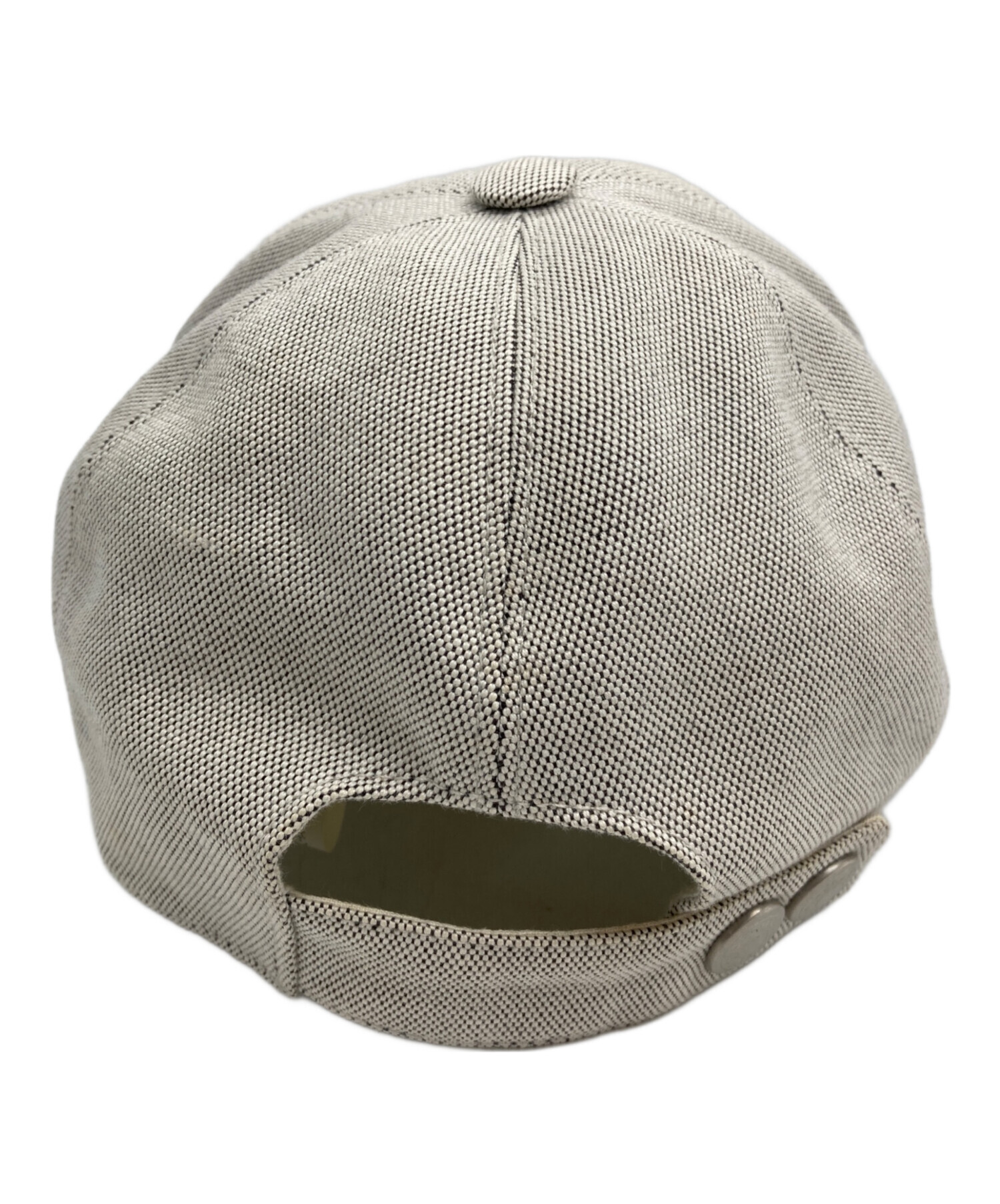 中古・古着通販】HERMES (エルメス) Hロゴキャップ ベージュ｜ブランド