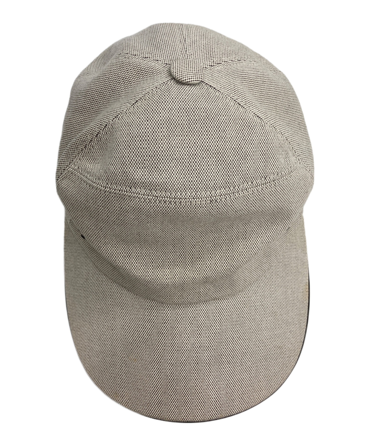 中古・古着通販】HERMES (エルメス) Hロゴキャップ ベージュ｜ブランド