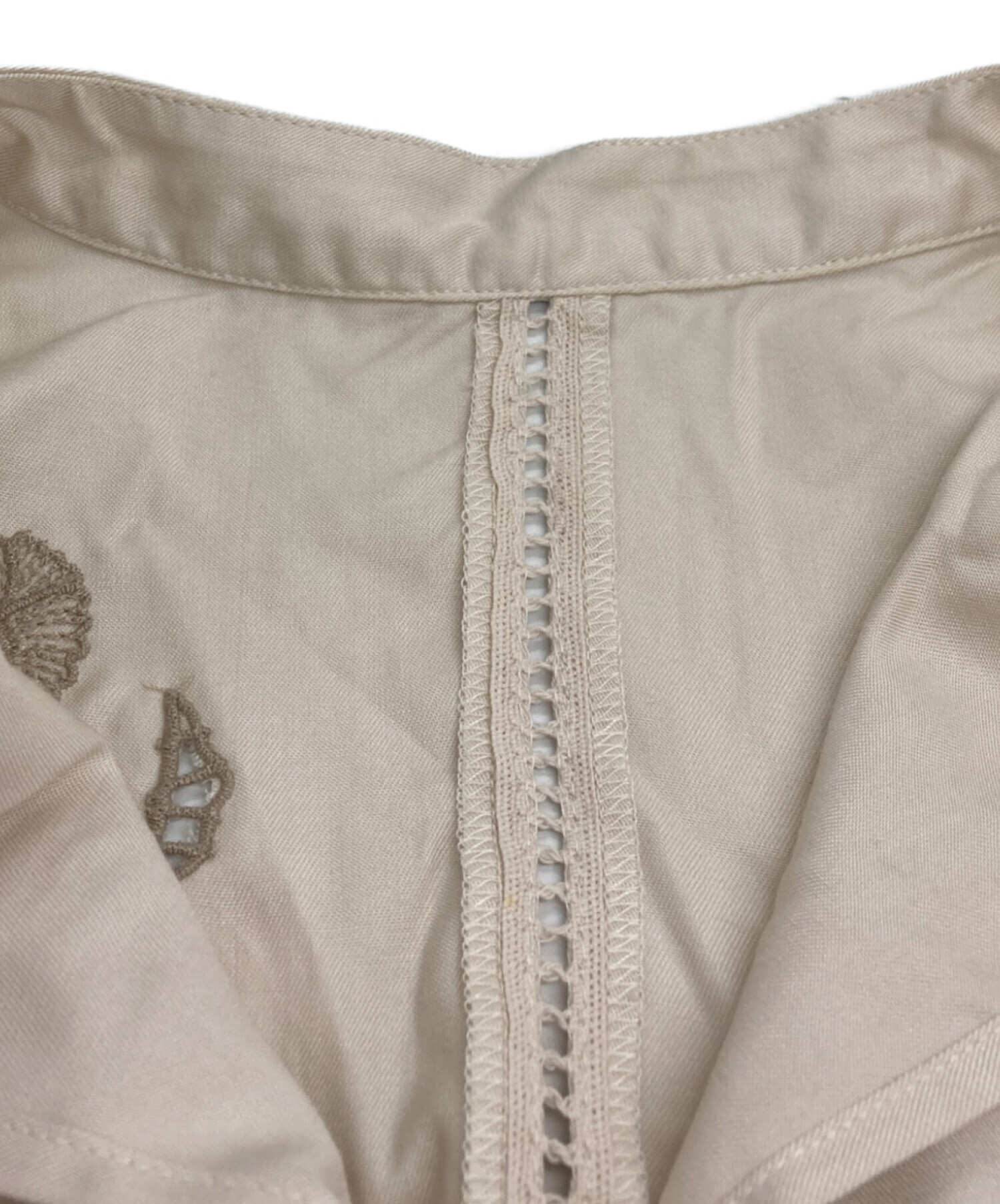 中古・古着通販】Ameri (アメリ) LADY EMBROIDERY PUFF BLOUSE