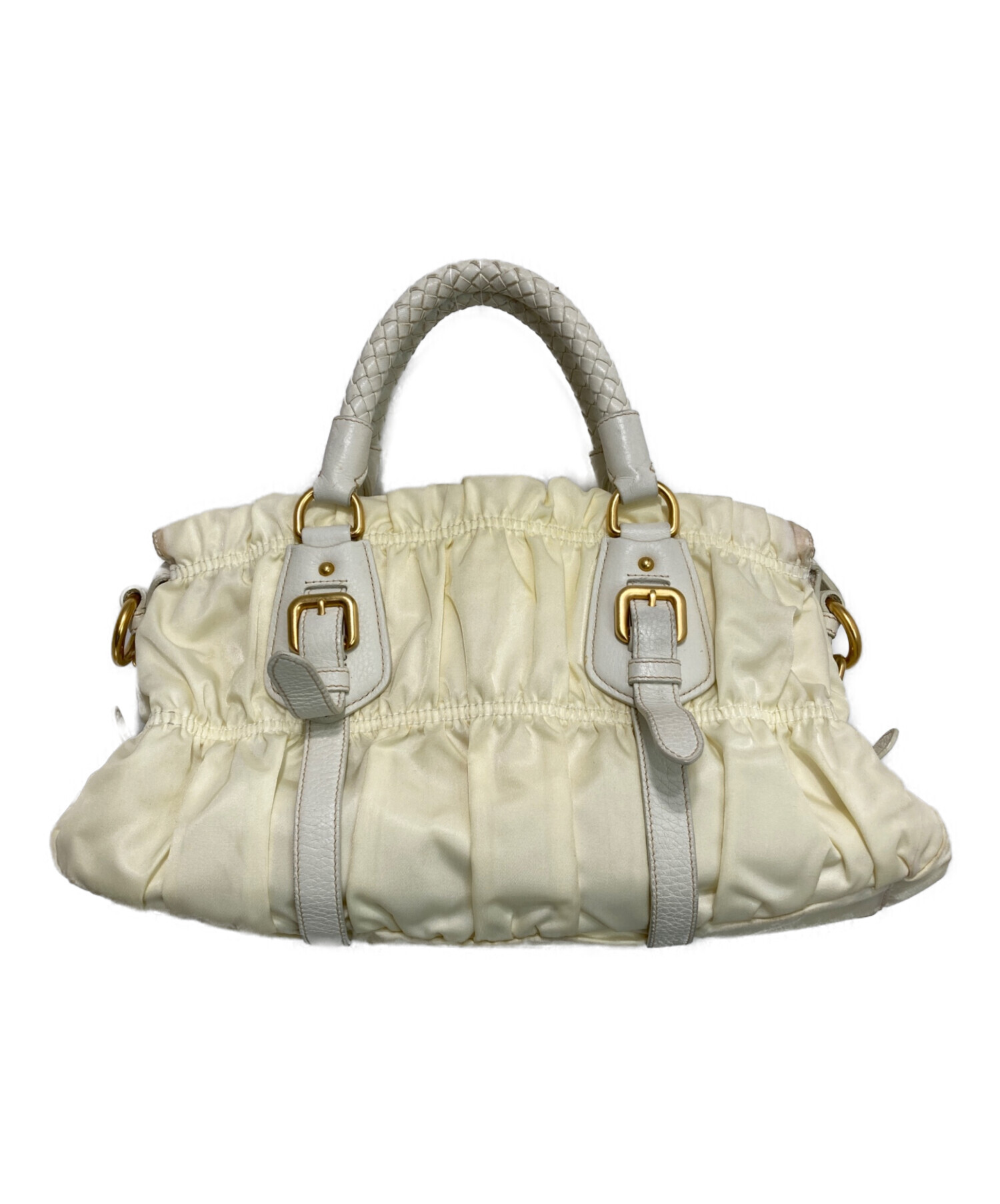 中古・古着通販】PRADA (プラダ) 2WAYナイロンギャザーバッグ
