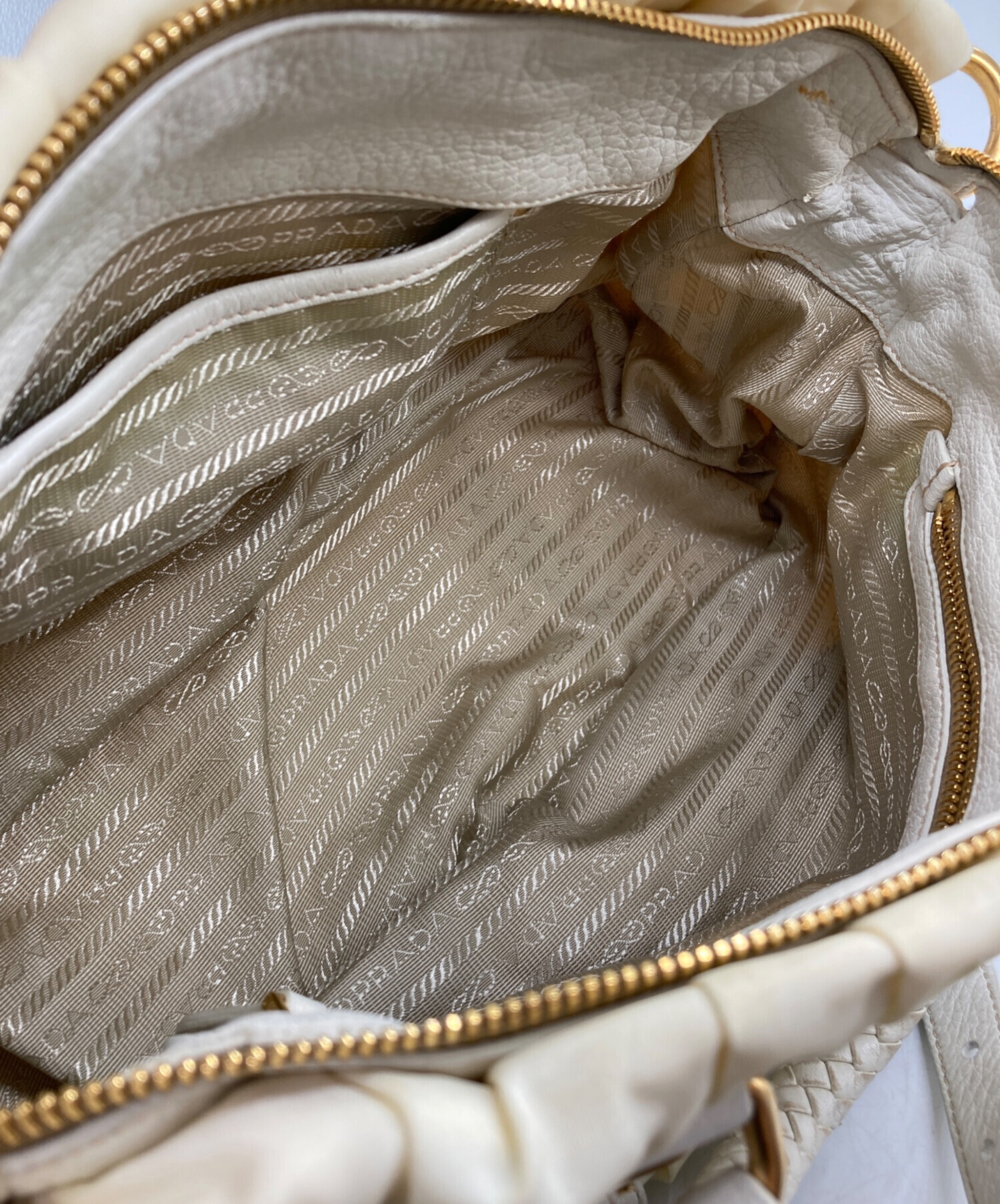 中古・古着通販】PRADA (プラダ) 2WAYナイロンギャザーバッグ