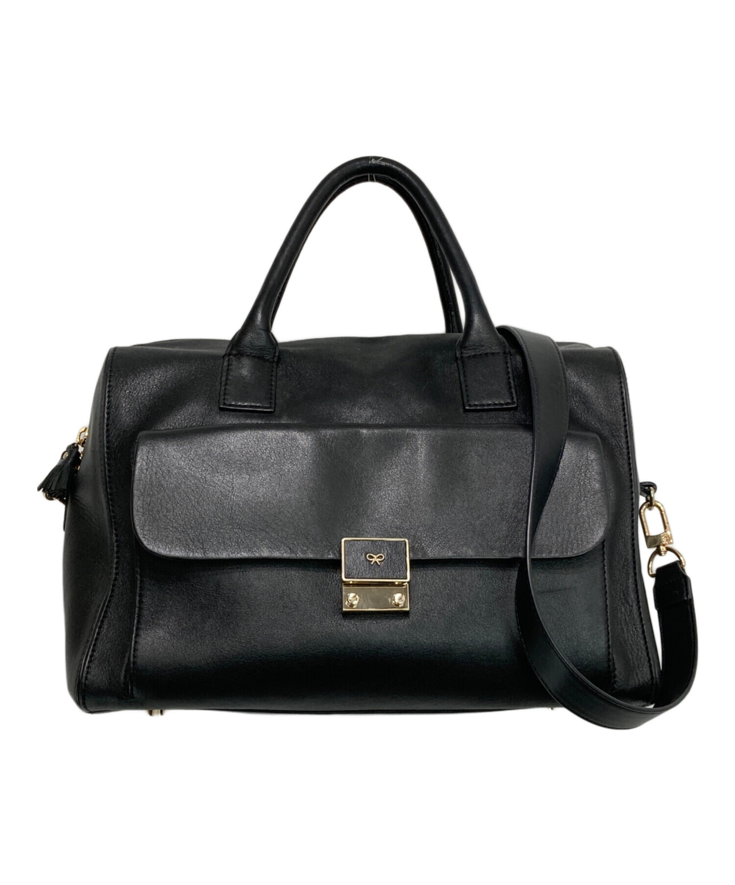 【レア】アニヤハインドマーチ カーカー ミニ 2way ハンドバッグ 中古・古着通販】ANYA HINDMARCH (アニヤ・ハインドマーチ) カーカー
