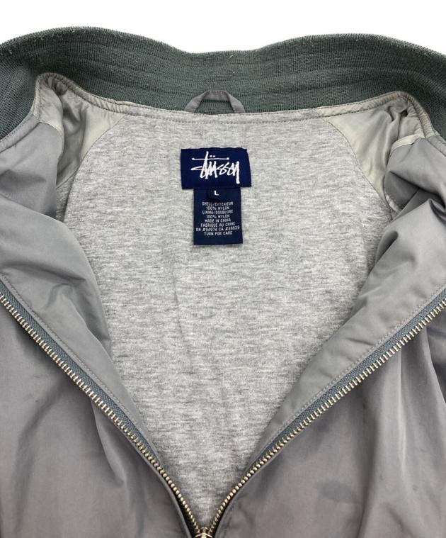 中古・古着通販】stussy (ステューシー) 00's ナイロンブルゾン グレー