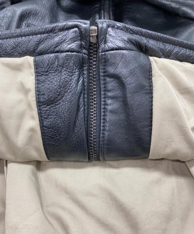 中古・古着通販】DOCKERS (ドッカーズ) レザージップジャケット