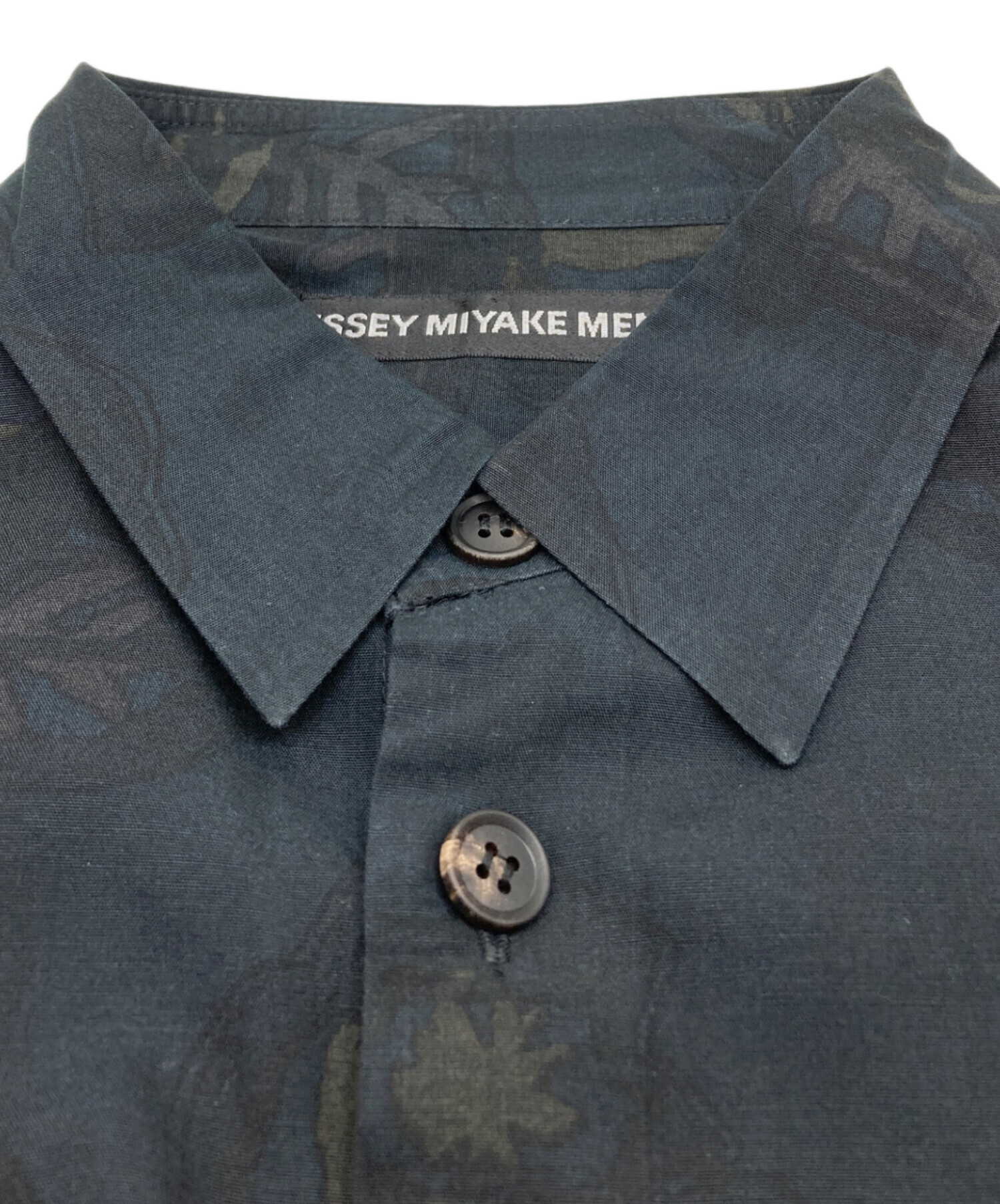ISSEY MIYAKE MEN 総柄 長袖シャツ 2 日本製 コットン100％ 中古・古着通販】ISSEY MIYAKE MEN (イッセイミヤケメン) 総柄シャツ