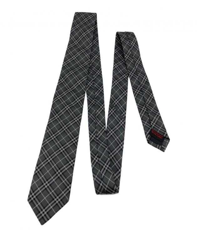 BURBERRY BLACK LABEL チェック柄ネクタイ 中古・古着通販】BURBERRY BLACK LABEL (バーバリーブラックレーベル