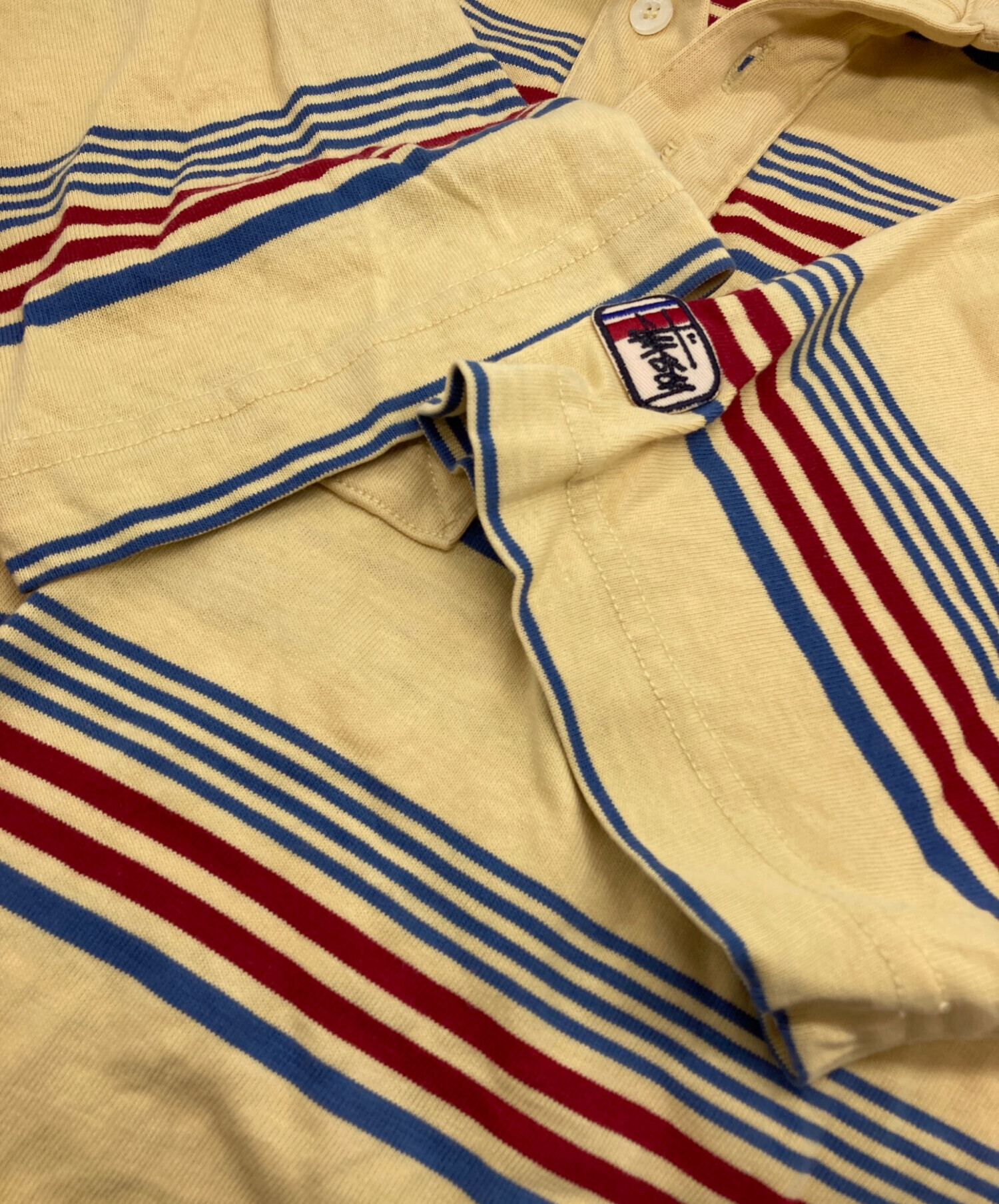 中古・古着通販】stussy (ステューシー) 90's ボーダーポロシャツ