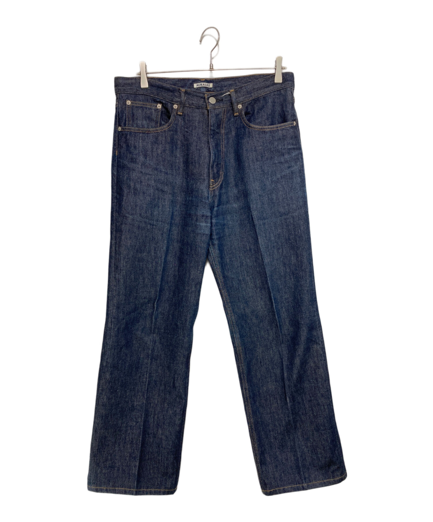AURALEE オーラリー ハードツイストデニム 5Pパンツ 32 インディゴ 中古・古着通販】AURALEE (オーラリー) HARD TWIST DENIM 5P PANTS