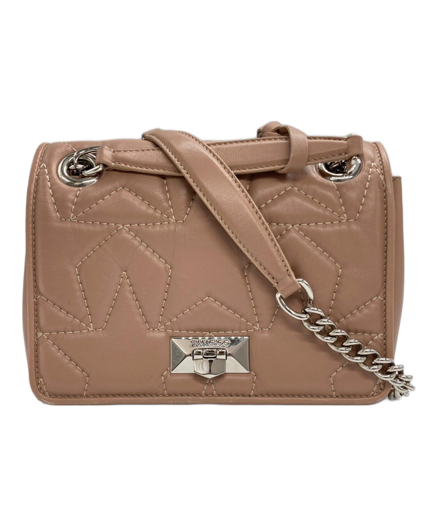 中古・古着通販】JIMMY CHOO (ジミーチュウ) HELIA SHOULDER BAG/S
