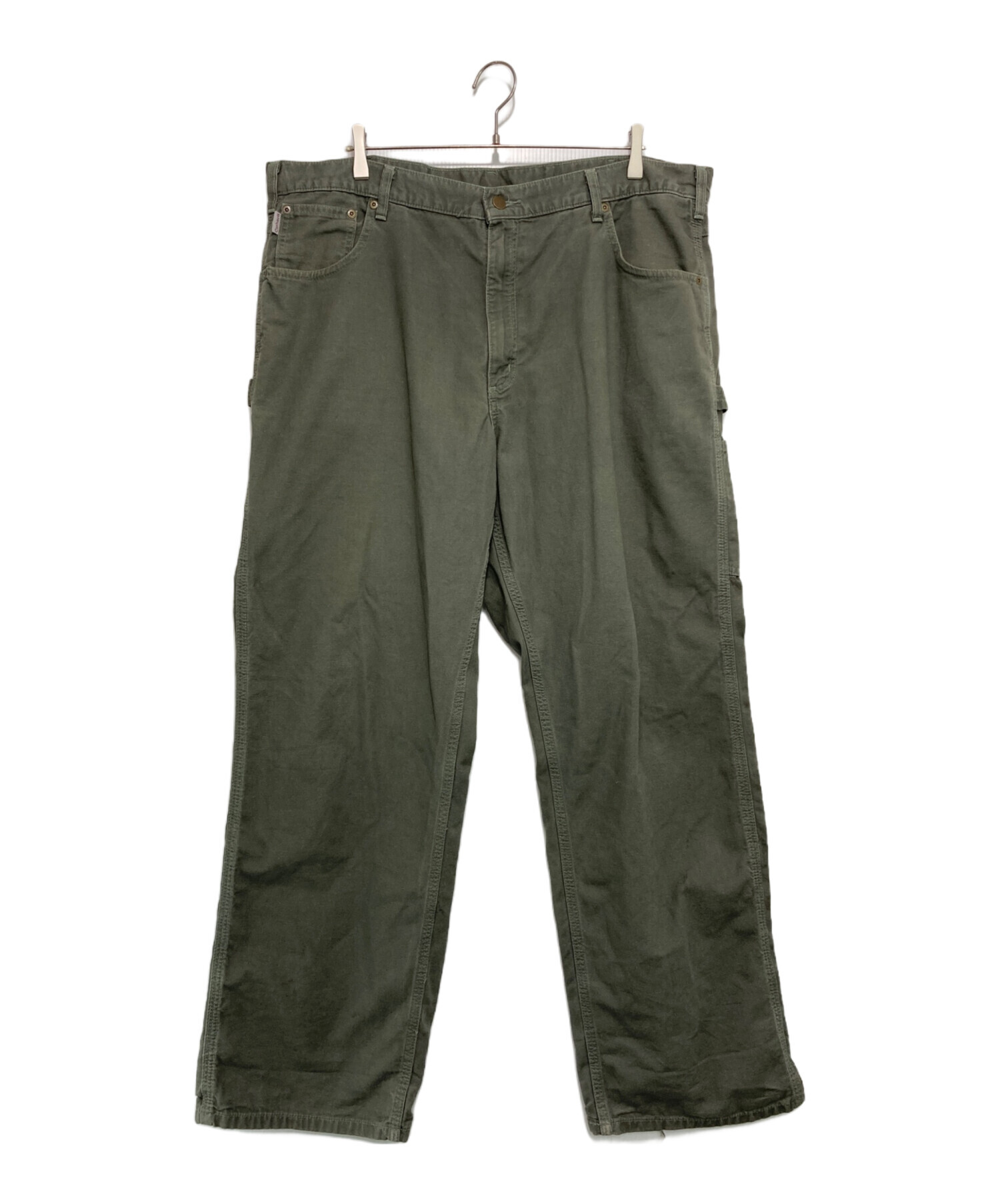 03M815◯ Carhartt オリーブ ワイド ペインターパンツ W38 中古・古着通販】CarHartt (カーハート) Loose fit ペインターパンツ