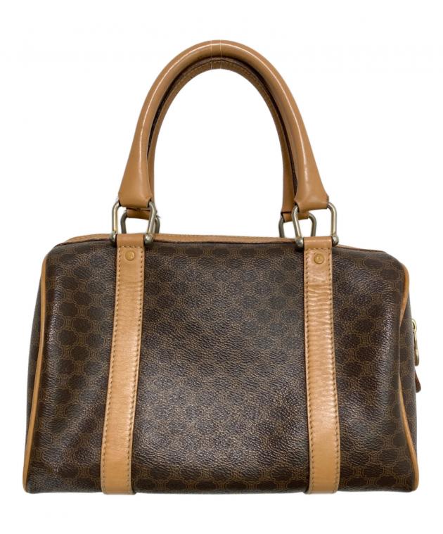 中古・古着通販】CELINE (セリーヌ) マカダム柄 ボストン ハンドバッグ