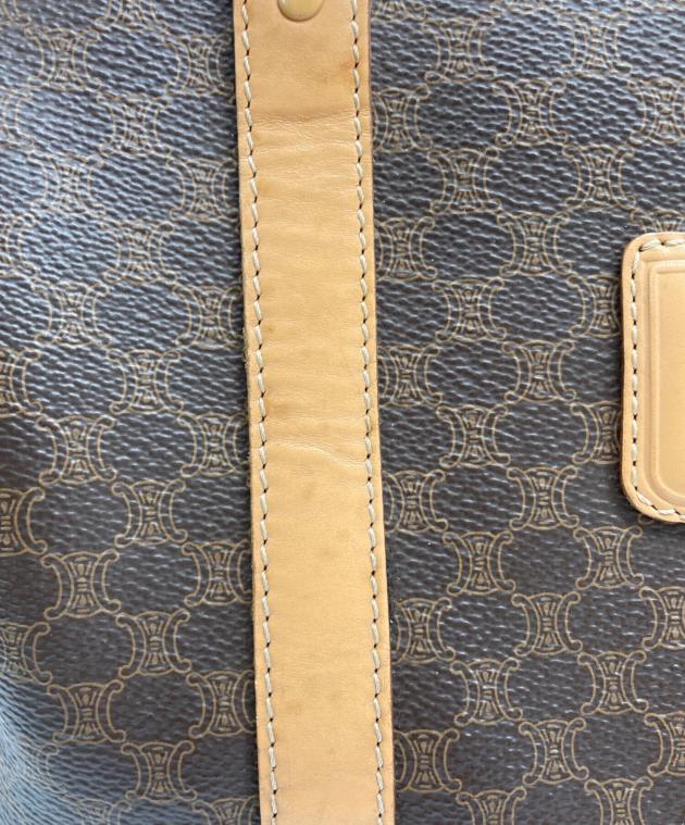 中古・古着通販】CELINE (セリーヌ) マカダム柄 ボストン ハンドバッグ