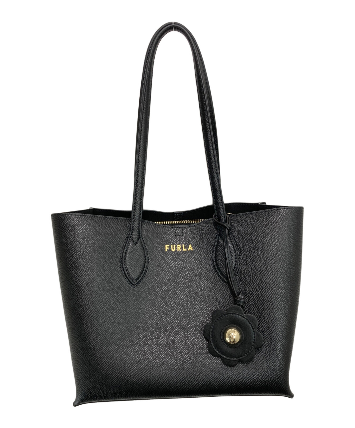 FURLA ERAシリーズ　トートバッグ　5/27まで 中古・古着通販】FURLA (フルラ) ERA S トートバッグ ブラック