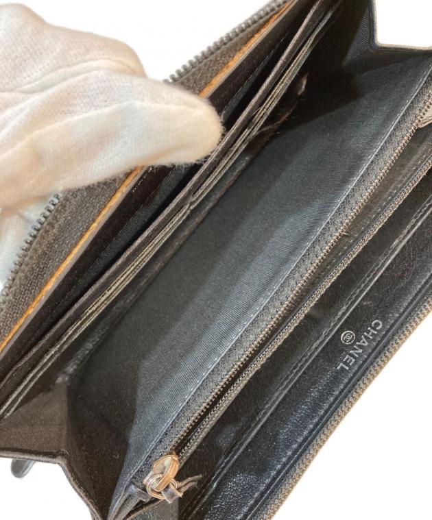 中古・古着通販】CHANEL (シャネル) カメリア ラウンドファスナー長