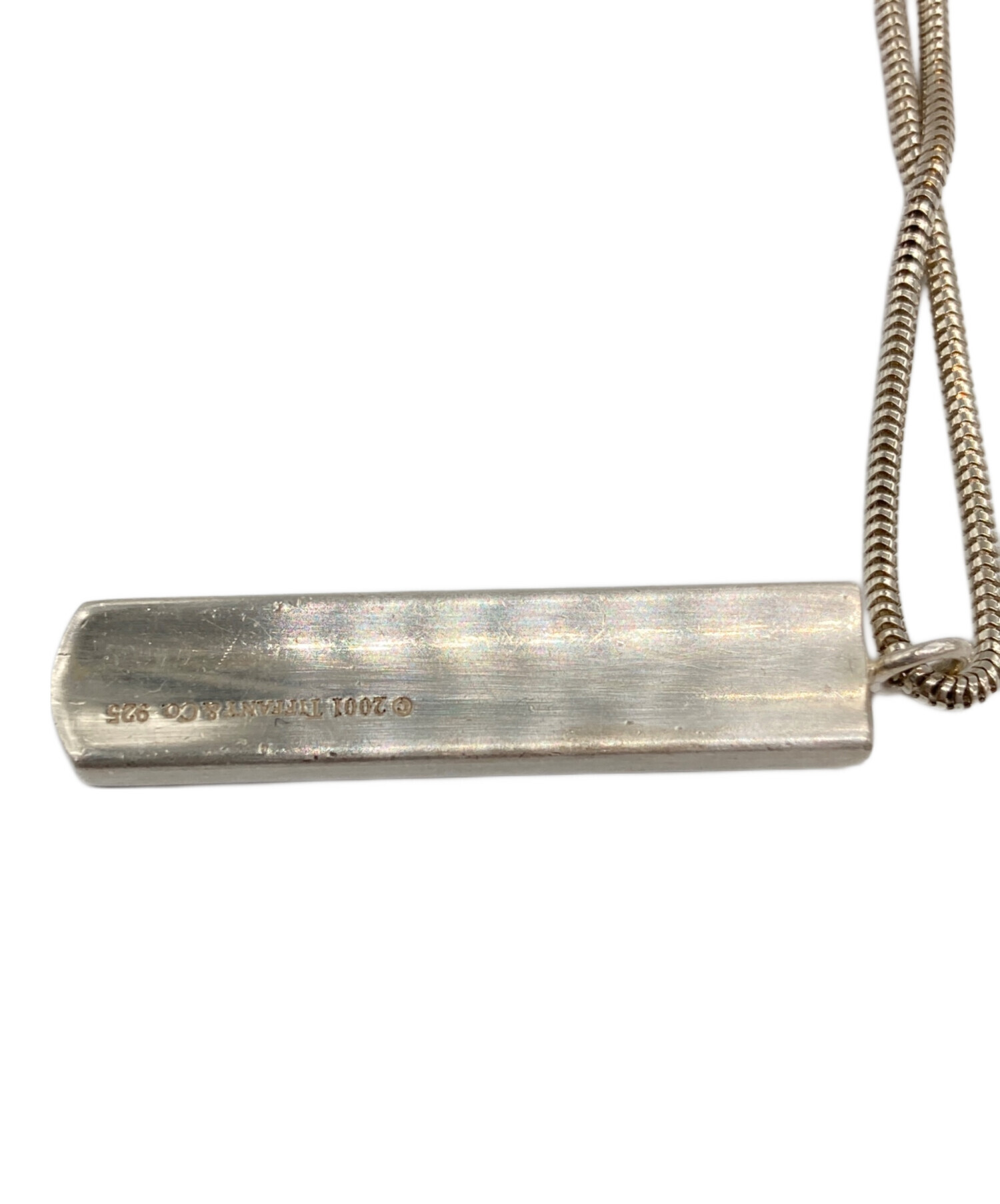中古・古着通販】TIFFANY & Co. (ティファニー) 1837バープレート