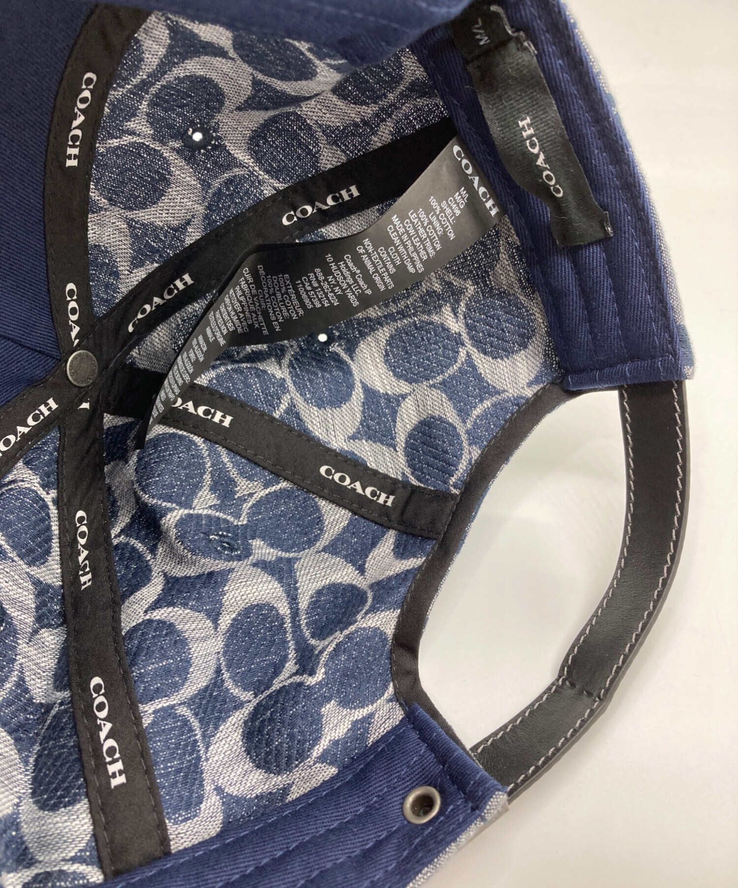 中古・古着通販】COACH (コーチ) シャンブレー シグネチャー ベース