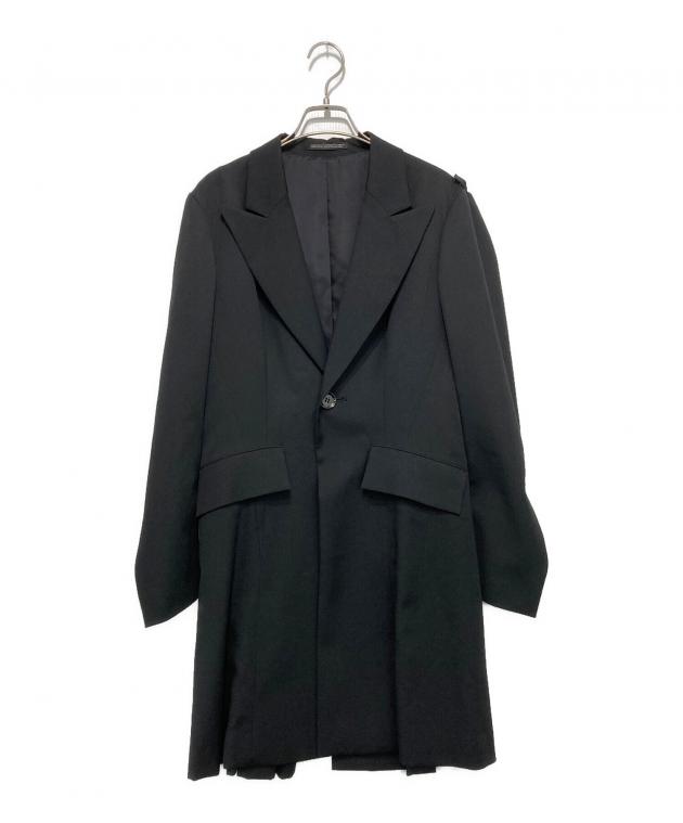 Yohji Yamamoto FEMME ウールフーデッドコート 中古・古着通販】Yohji Yamamoto FEMME (ヨウジヤマモトファム) 07AW