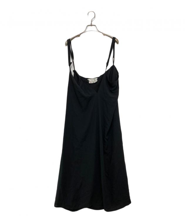 美品✨マックスマーラ キャミソール ワンピース マキシ丈 42 黒 スリット 中古・古着通販】MaxMara (マックスマーラ) シルクキャミソール