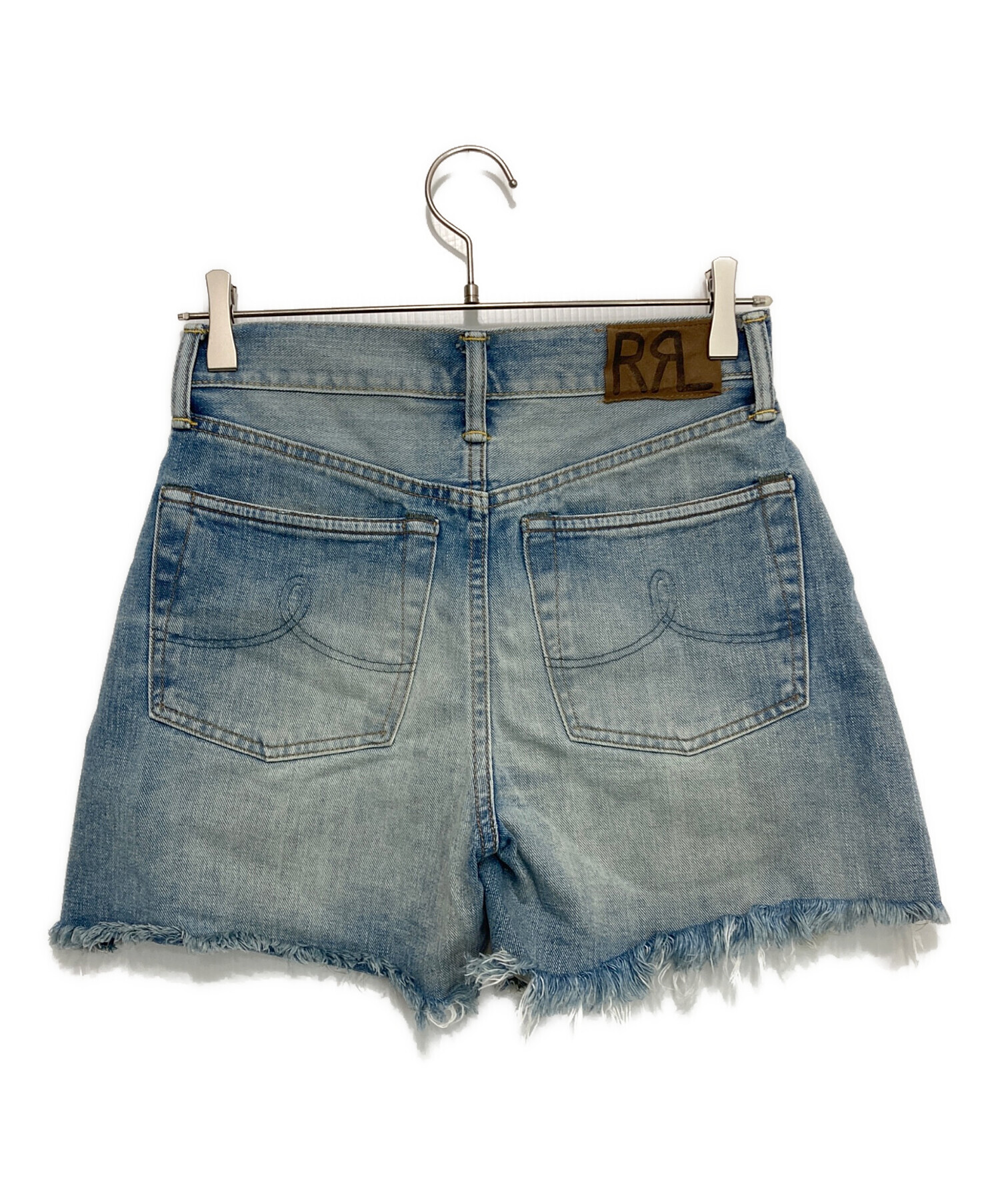 RRL デニムショーツ　カットオフ 中古・古着通販】RRL (ダブルアールエル) カットオフデニムショーツ