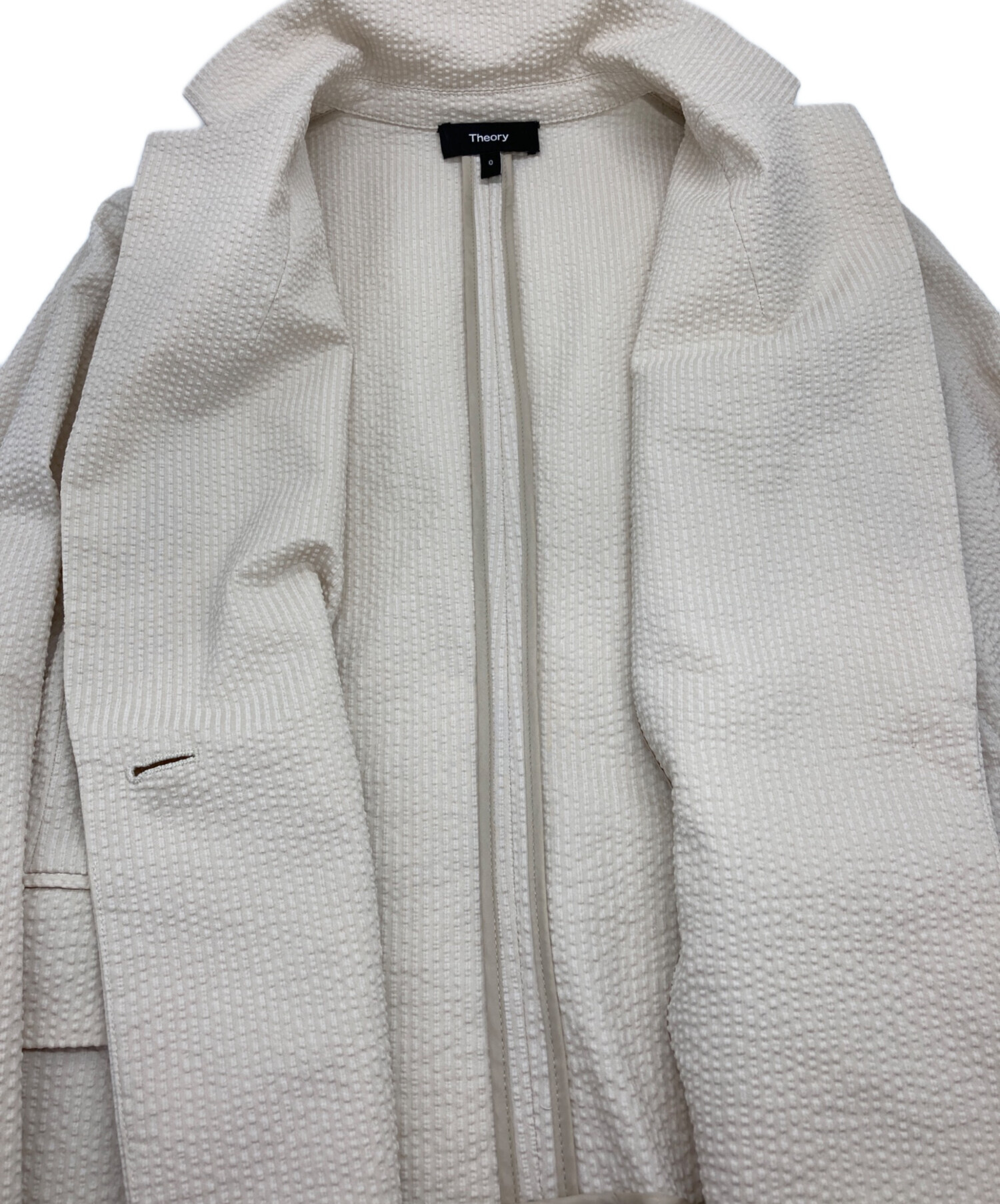 中古・古着通販】theory (セオリー) SEER SUIT SHRUNKEN BLAZER