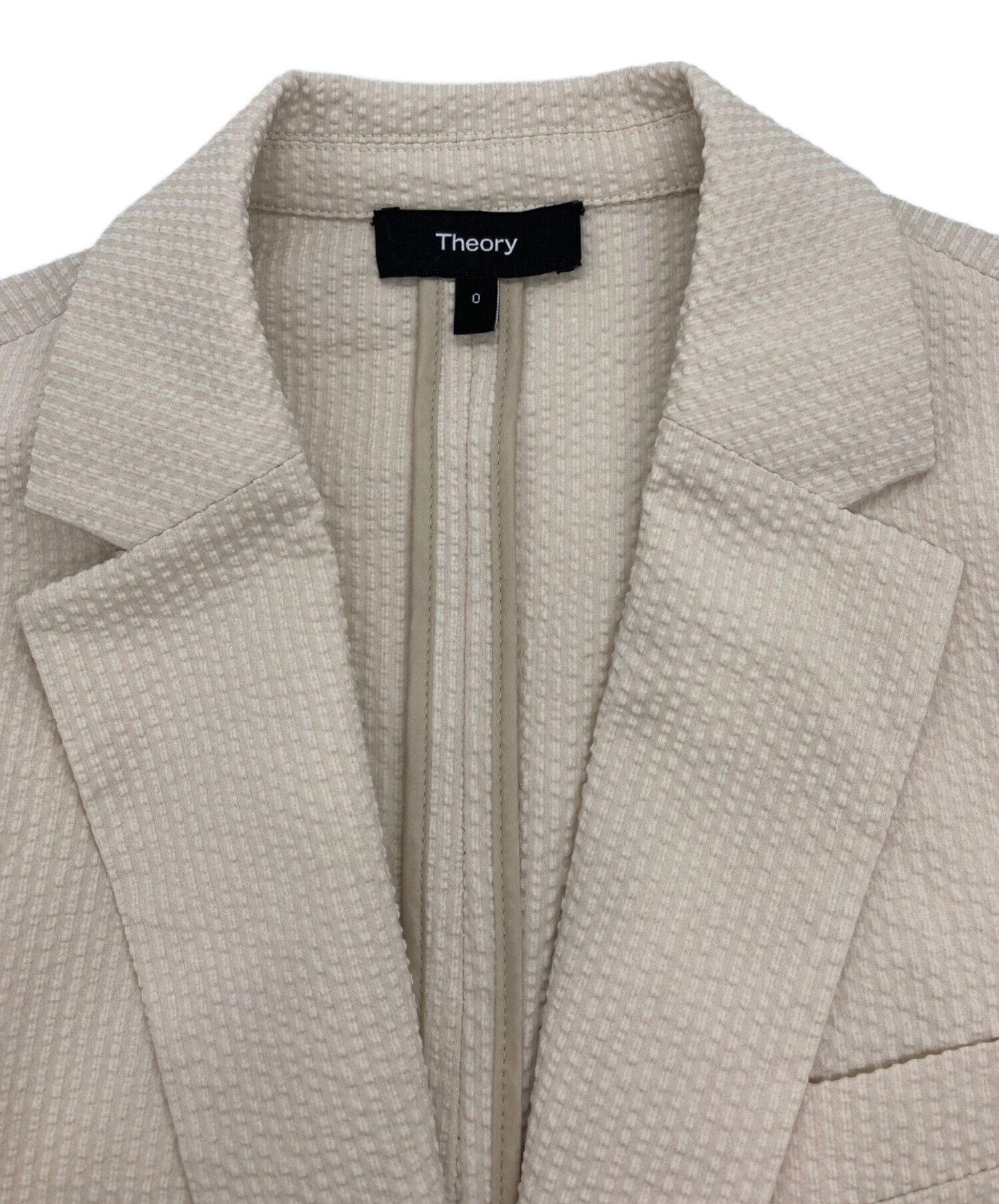 中古・古着通販】theory (セオリー) SEER SUIT SHRUNKEN BLAZER