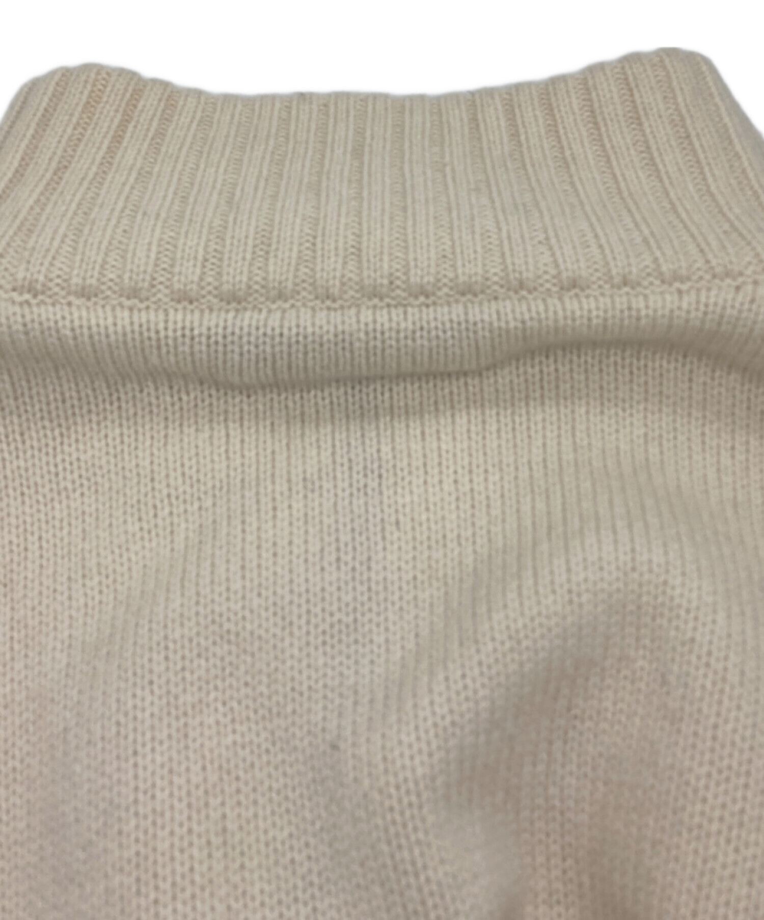 中古・古着通販】MOORER (ムーレー) カシミヤハーフジップニット