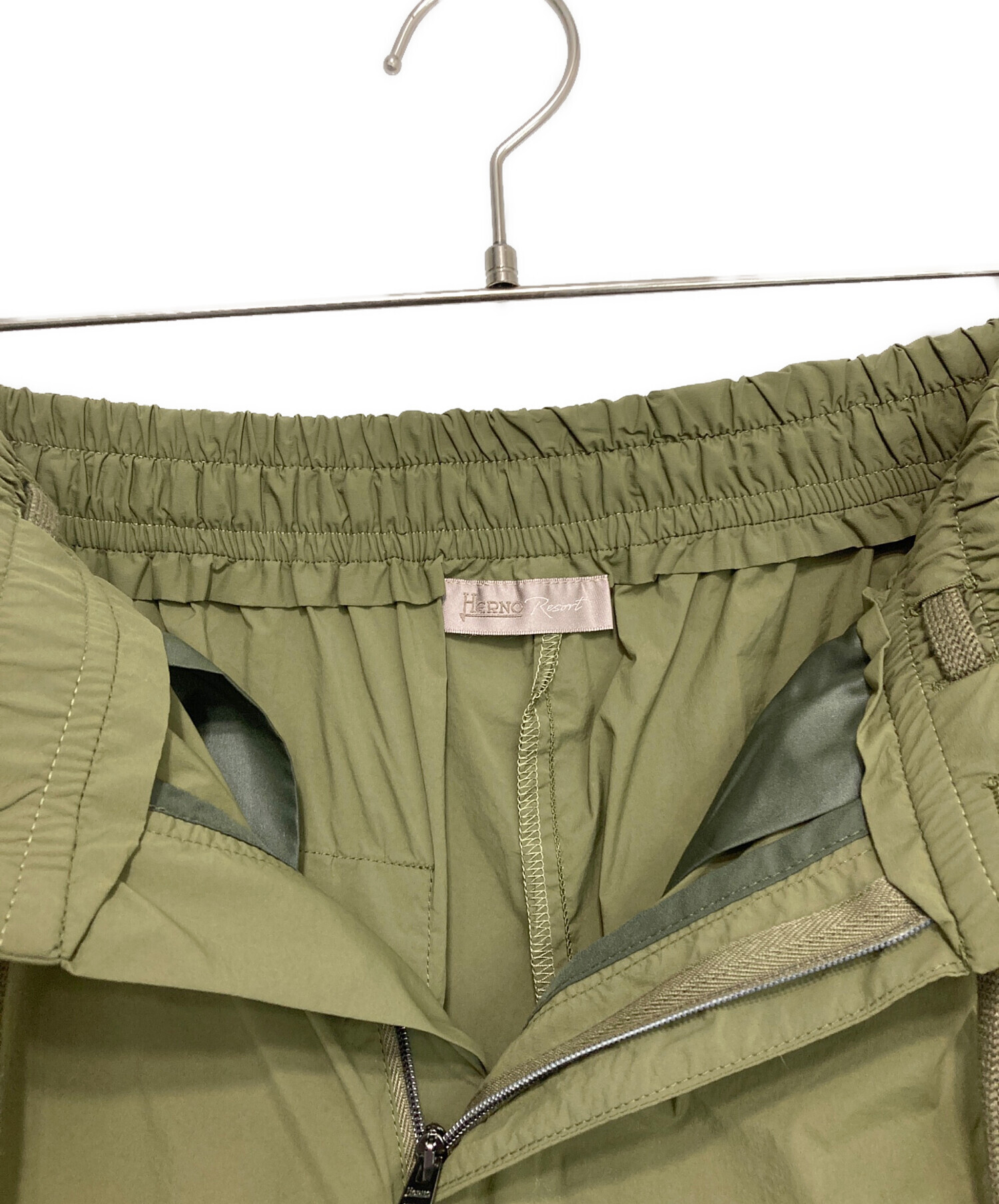 中古・古着通販】HERNO (ヘルノ) RESORT ストレッチナイロン1プリーツ